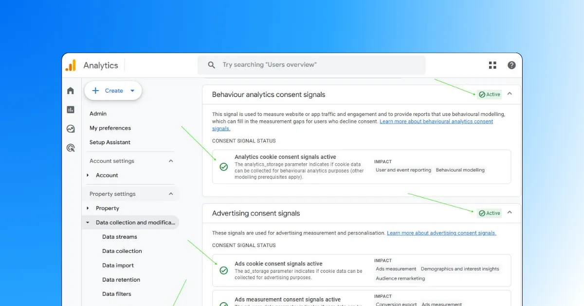Google Analytics 4 Adds Consent Settings Section to Enhance Compliance Monitoring