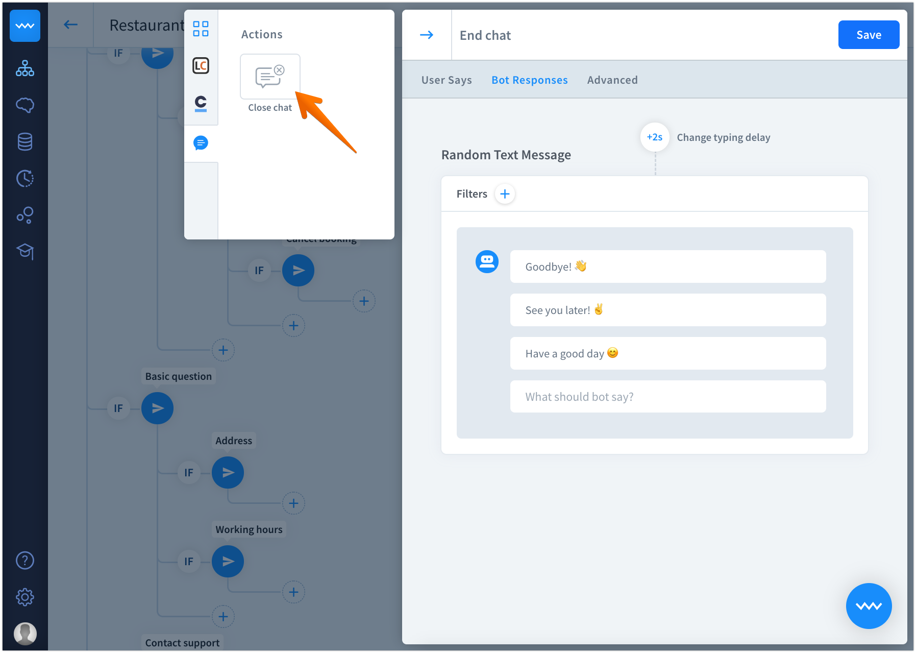 Close Chat Widget