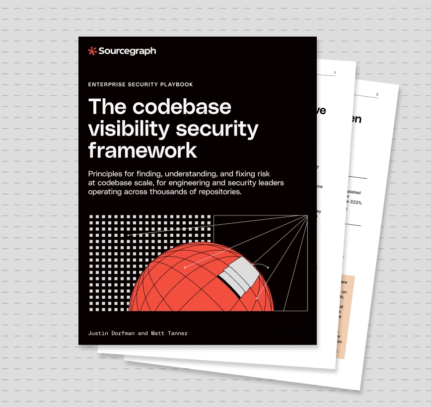 The codebase visibility security framework ebook cover
