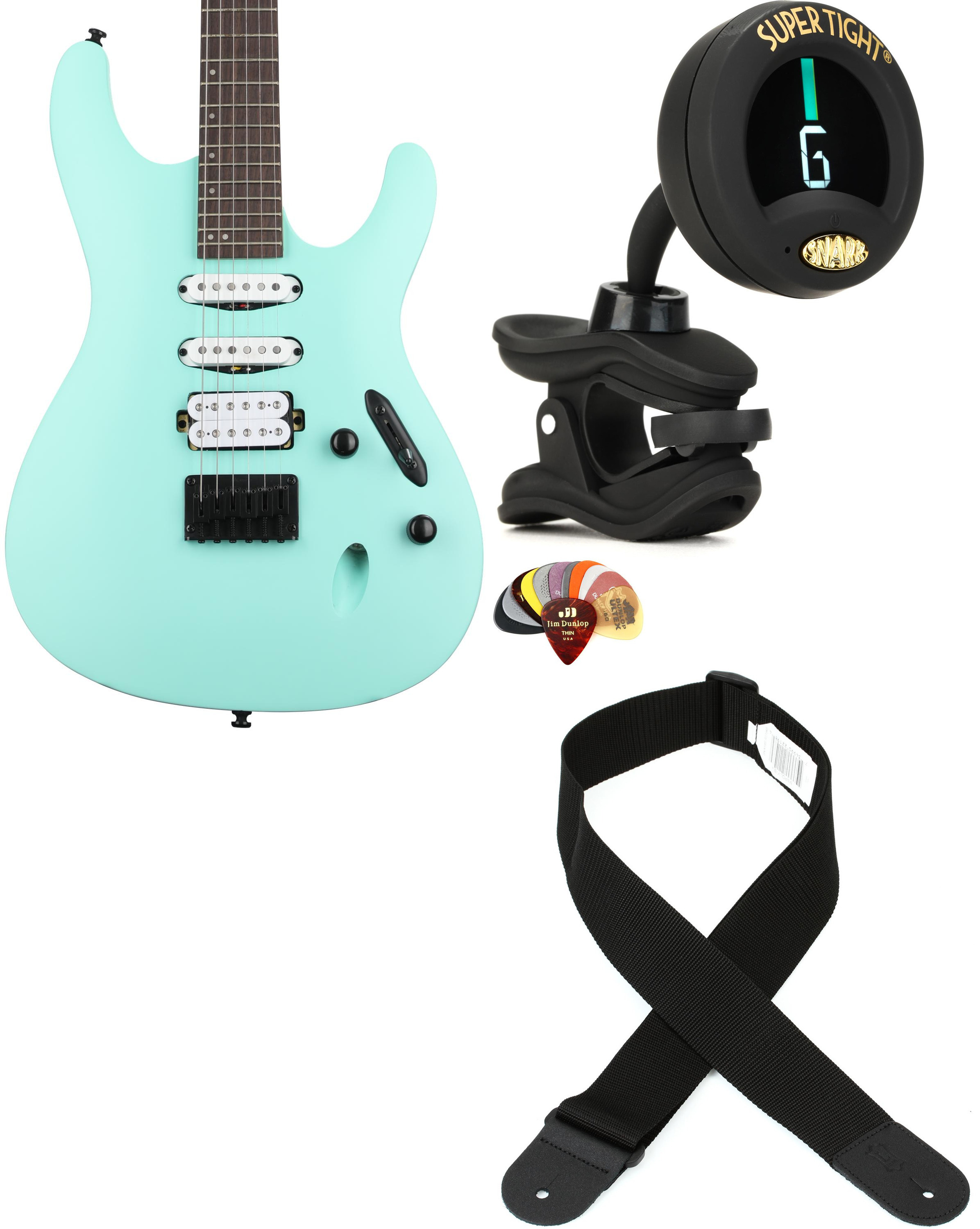Комплектация Ibanez S561SFM + Snark ST-8 + Dunlop PVP101 + Levys M8POLY-BLK