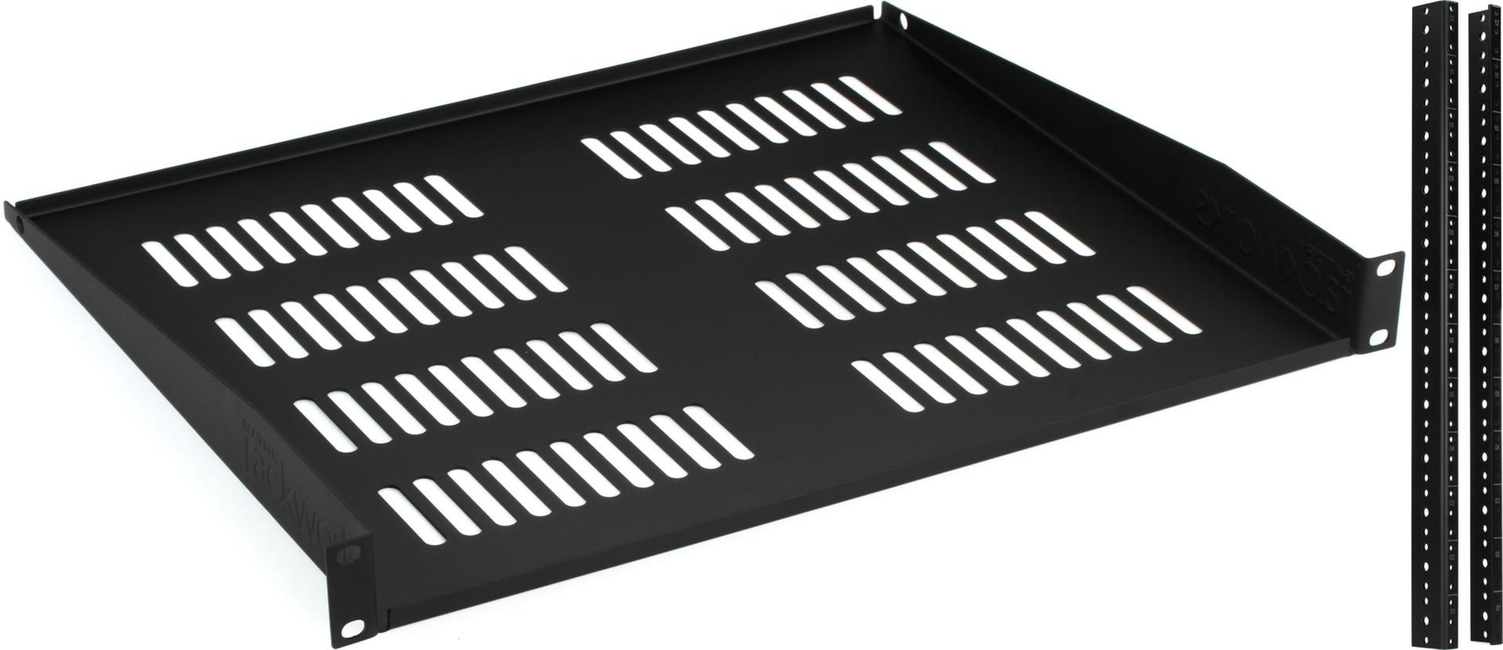 Gator GRW-SHELFVNT1 + Gator GRW-RACKRAIL-12U Value Bundle