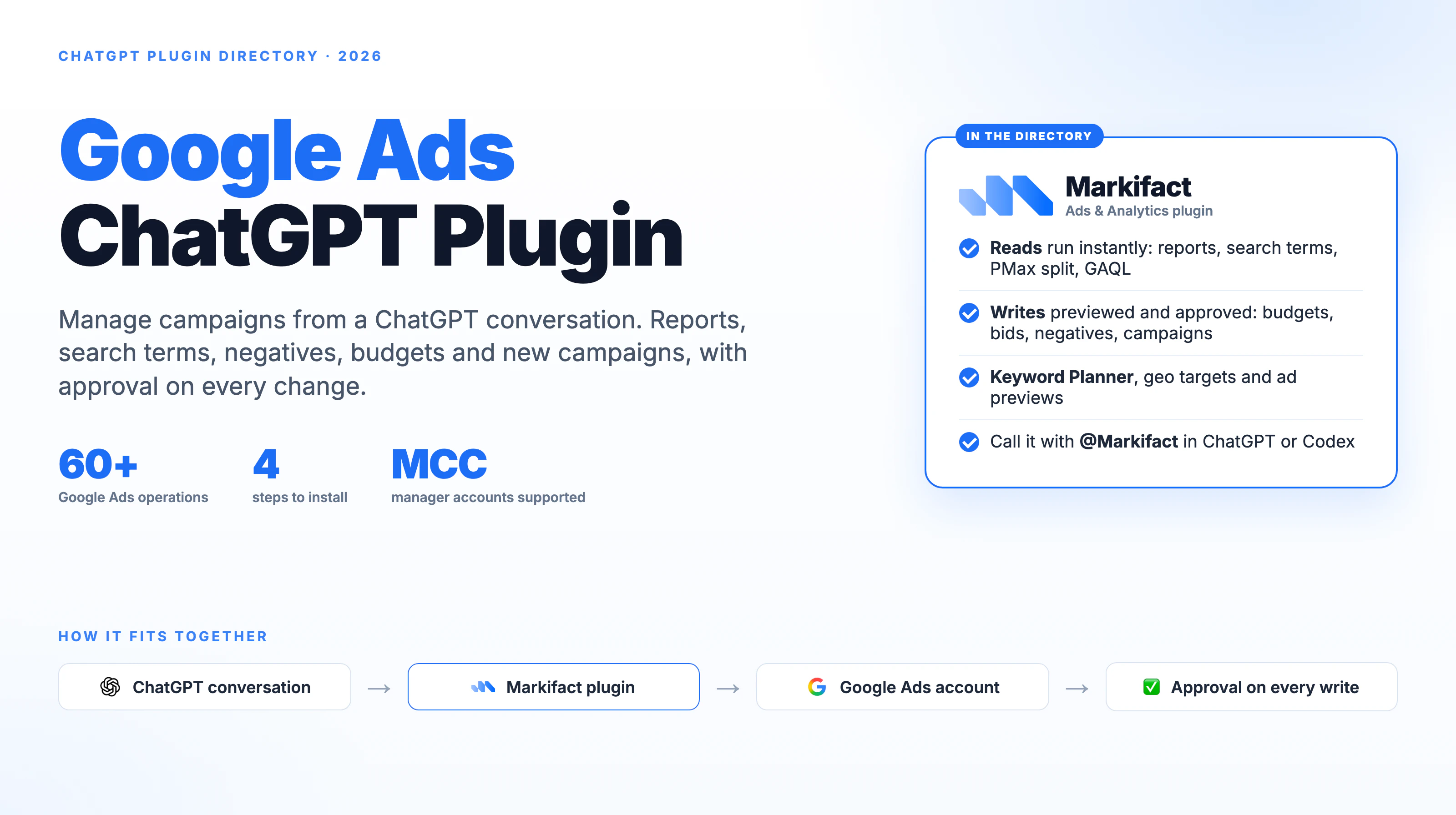 Google Ads ChatGPT Plugin: Manage Campaigns From ChatGPT (2026)