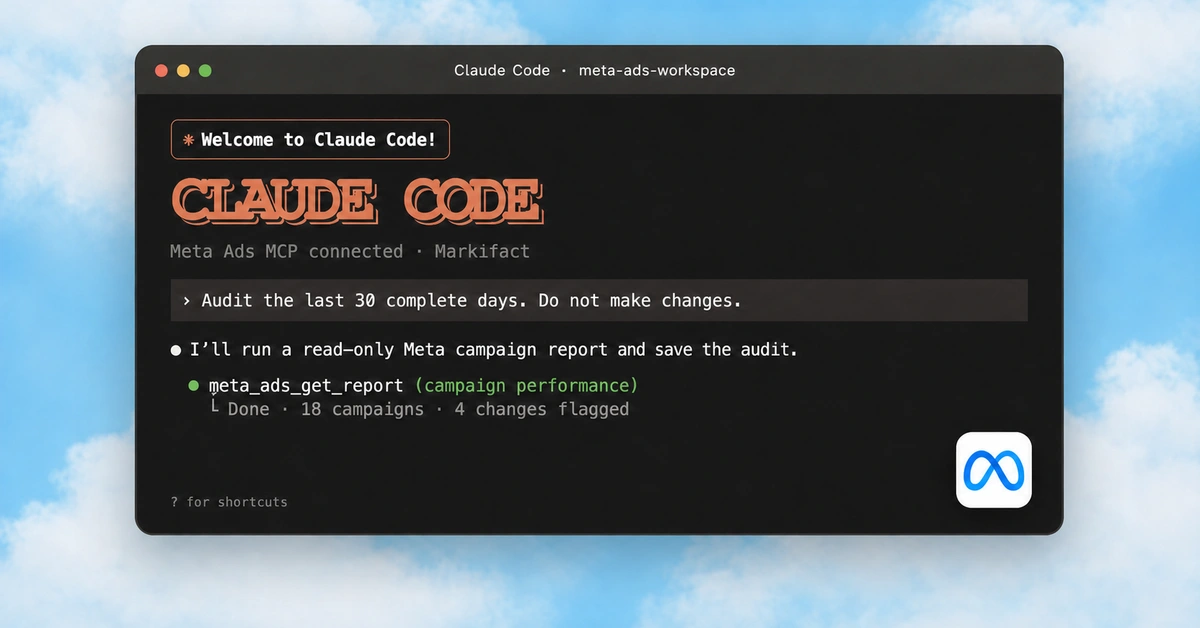 How to Use the Meta Ads MCP in Claude Code