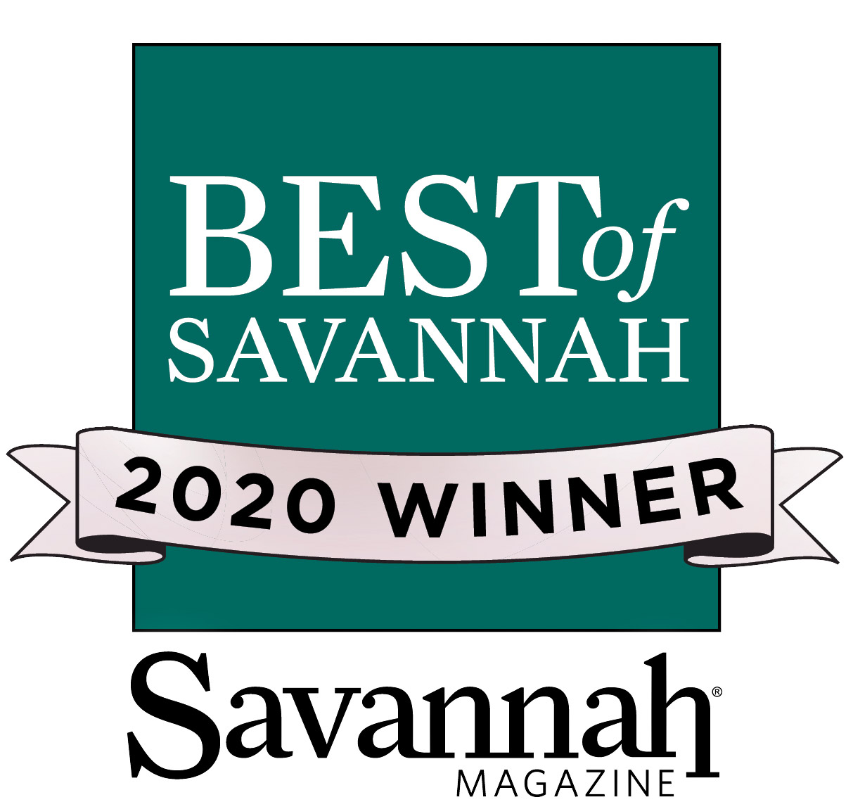Best of Savannah 2020 award winner