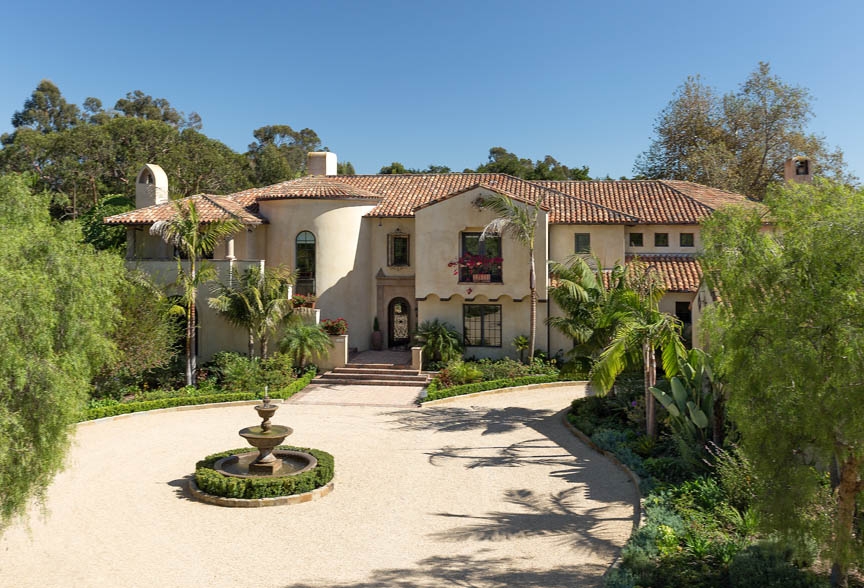 driveway and front entryway