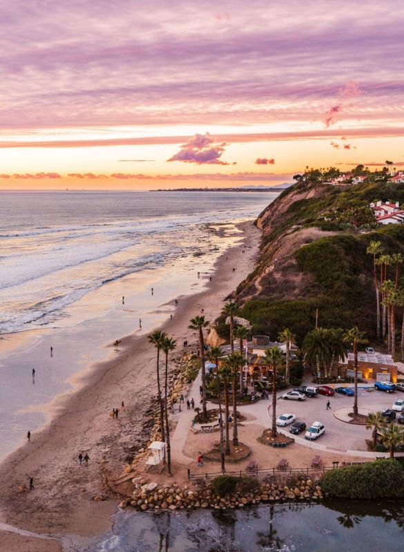 beach and sunset