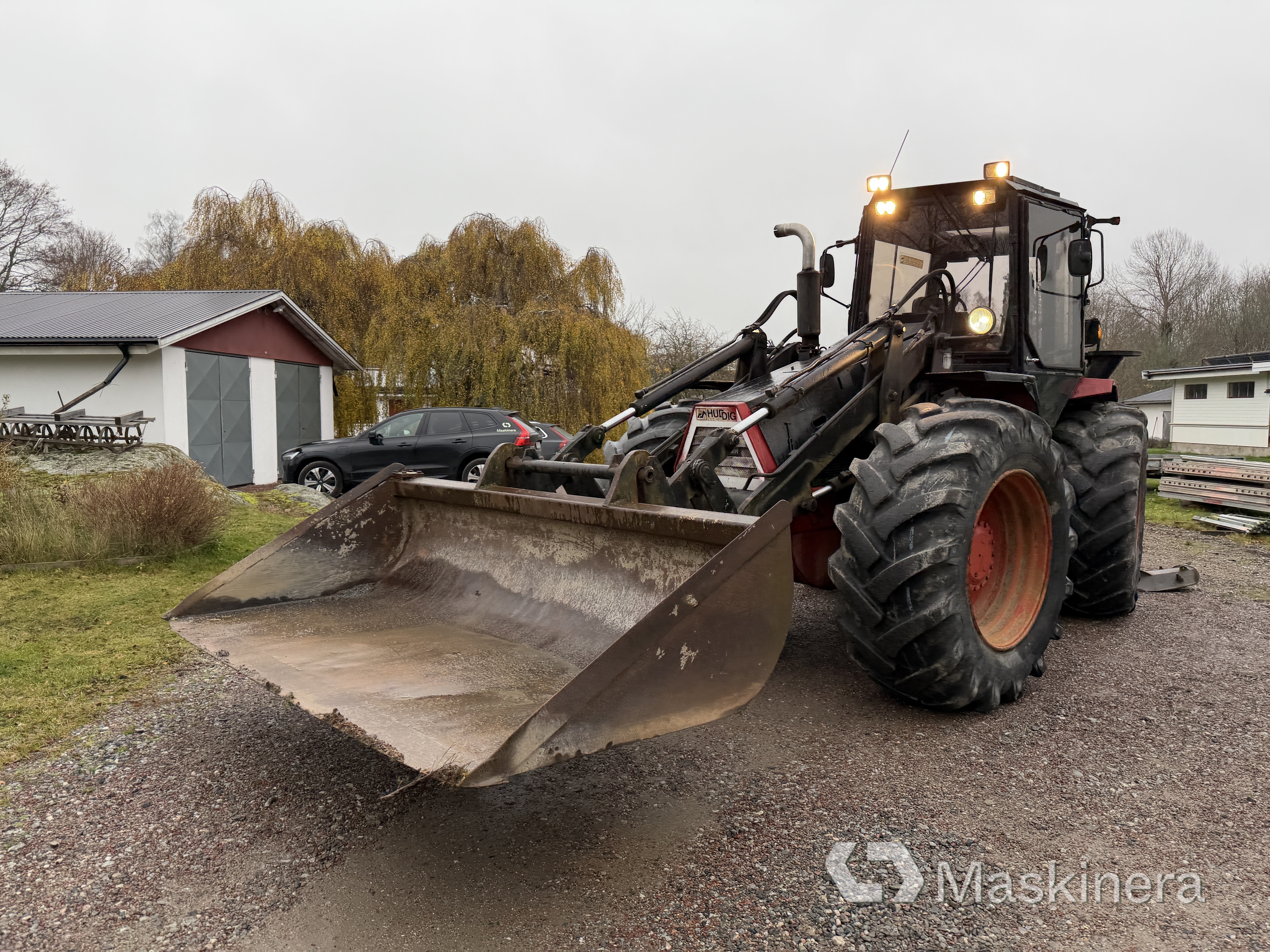 Grävlastare Huddig 960 med tillbehör