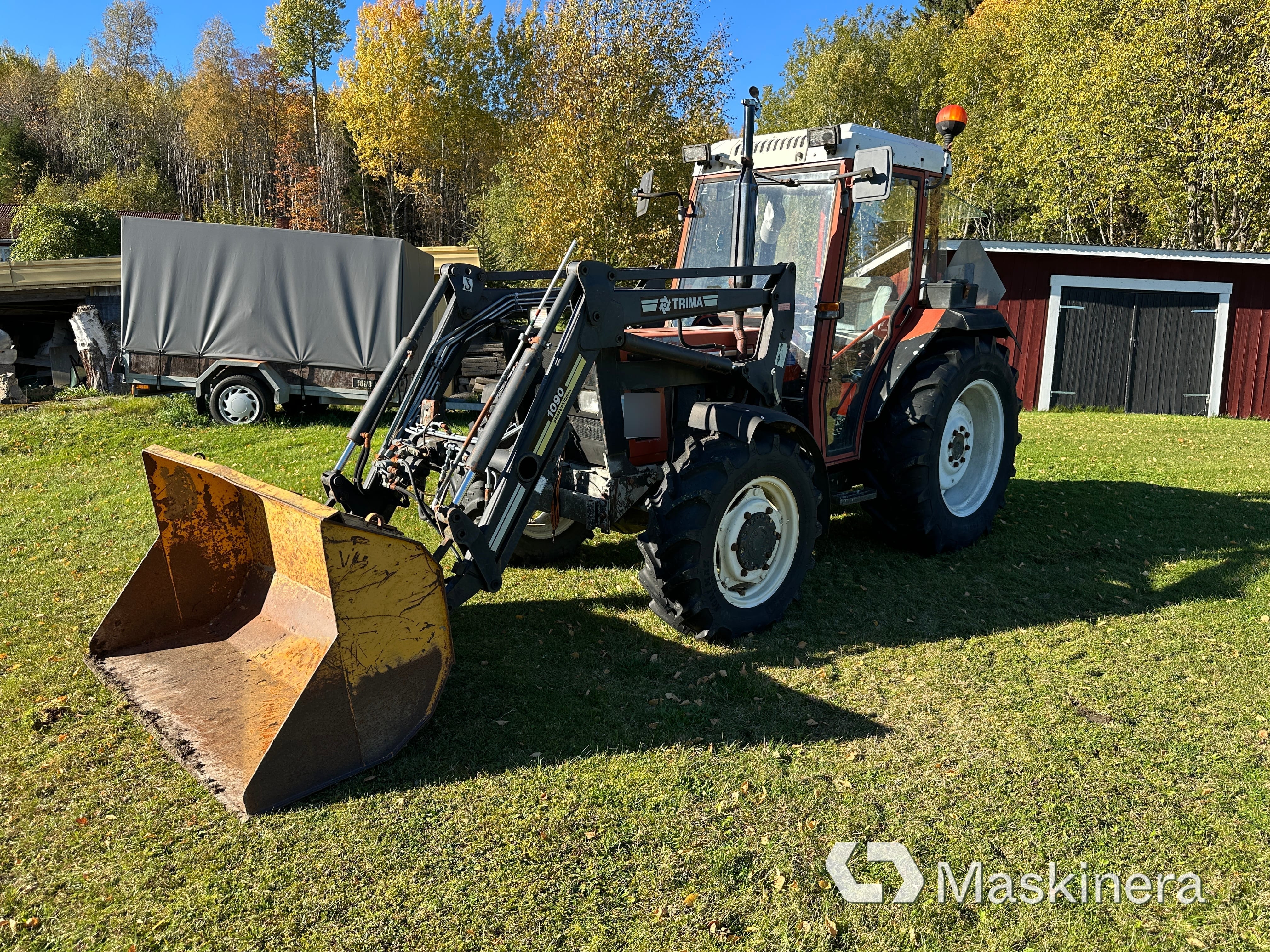 Traktor Fiat 45-66 DT Med lastare & Redskap