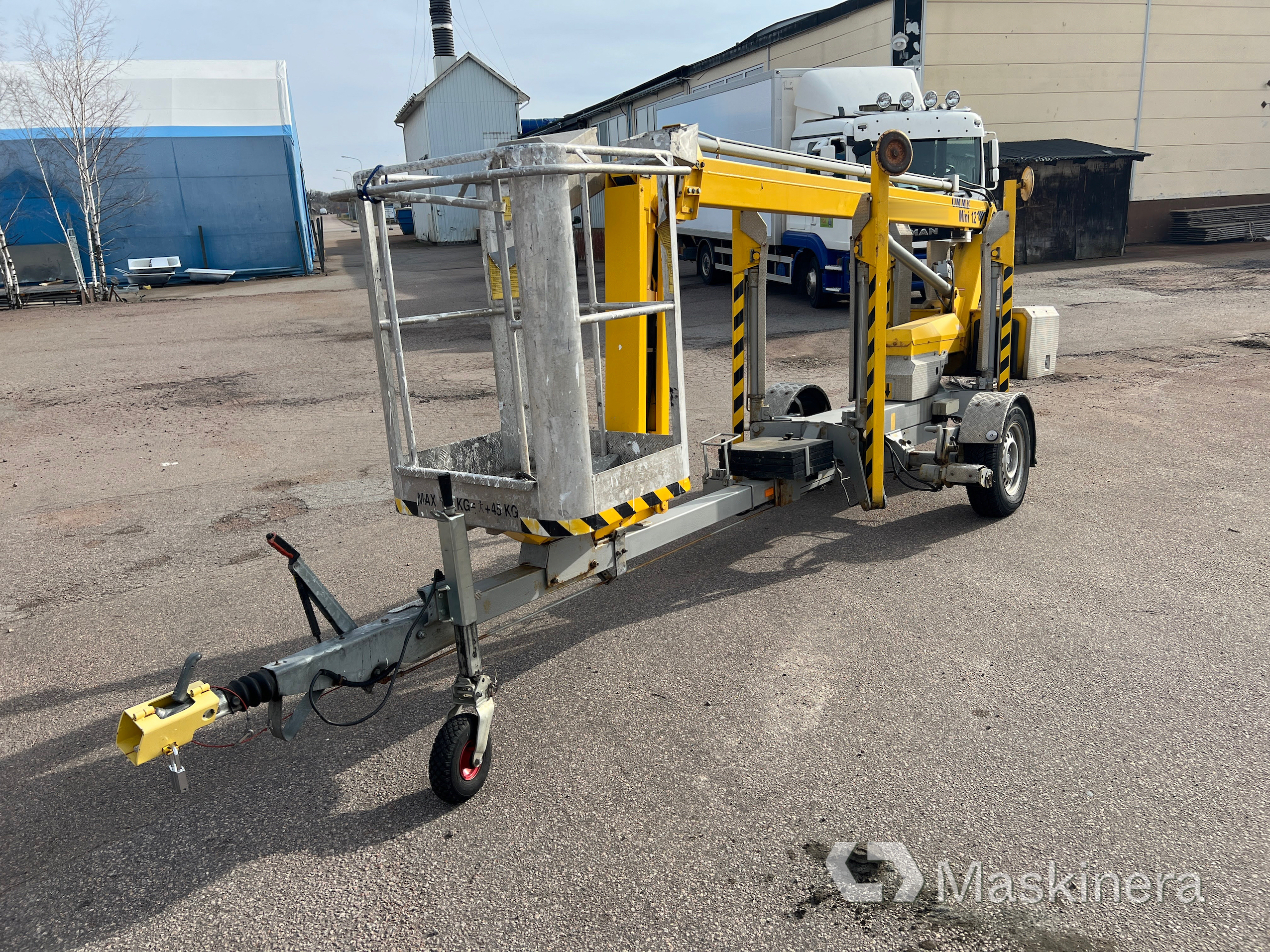 Släpvagnslift Omme Mini 12 EBZ