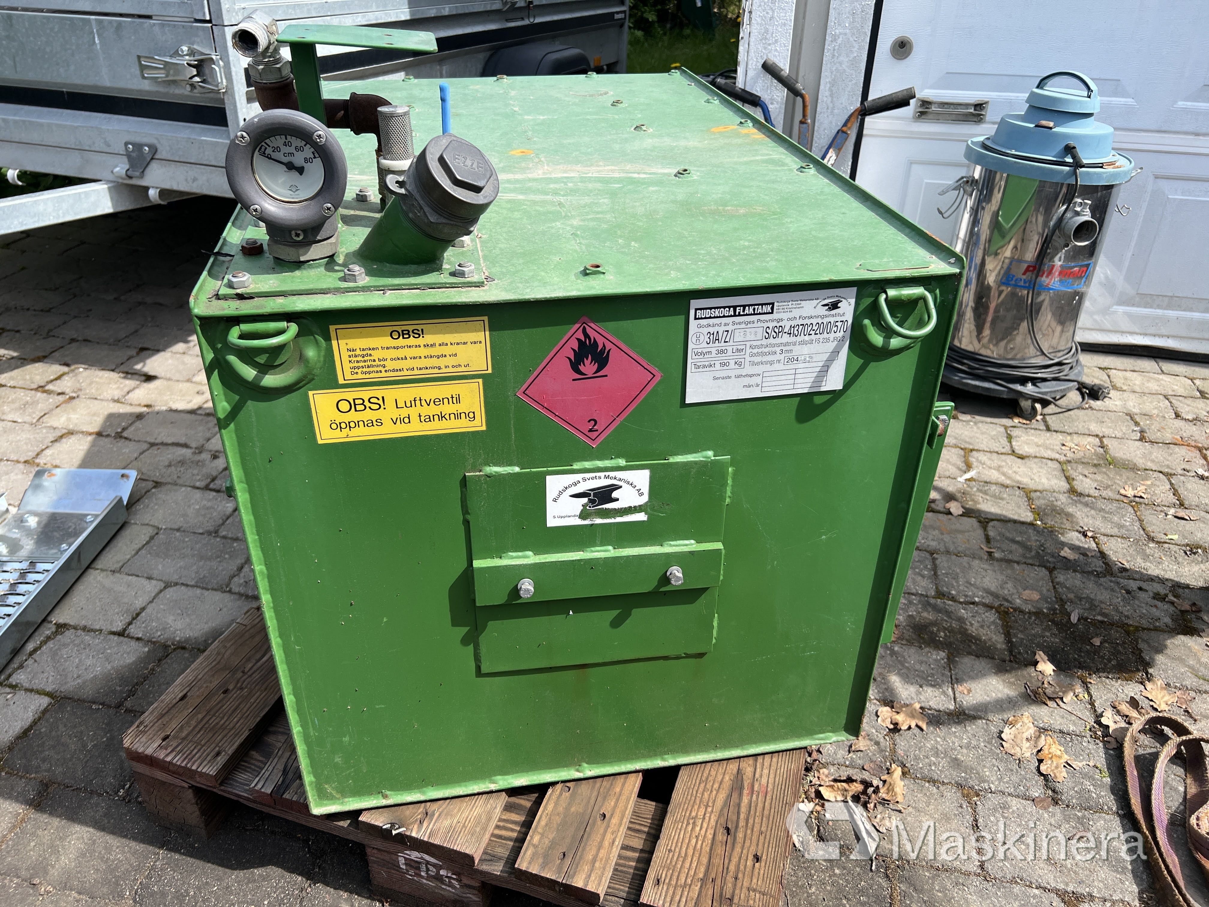 Dieseltank Rudskoga Flaktank 380L