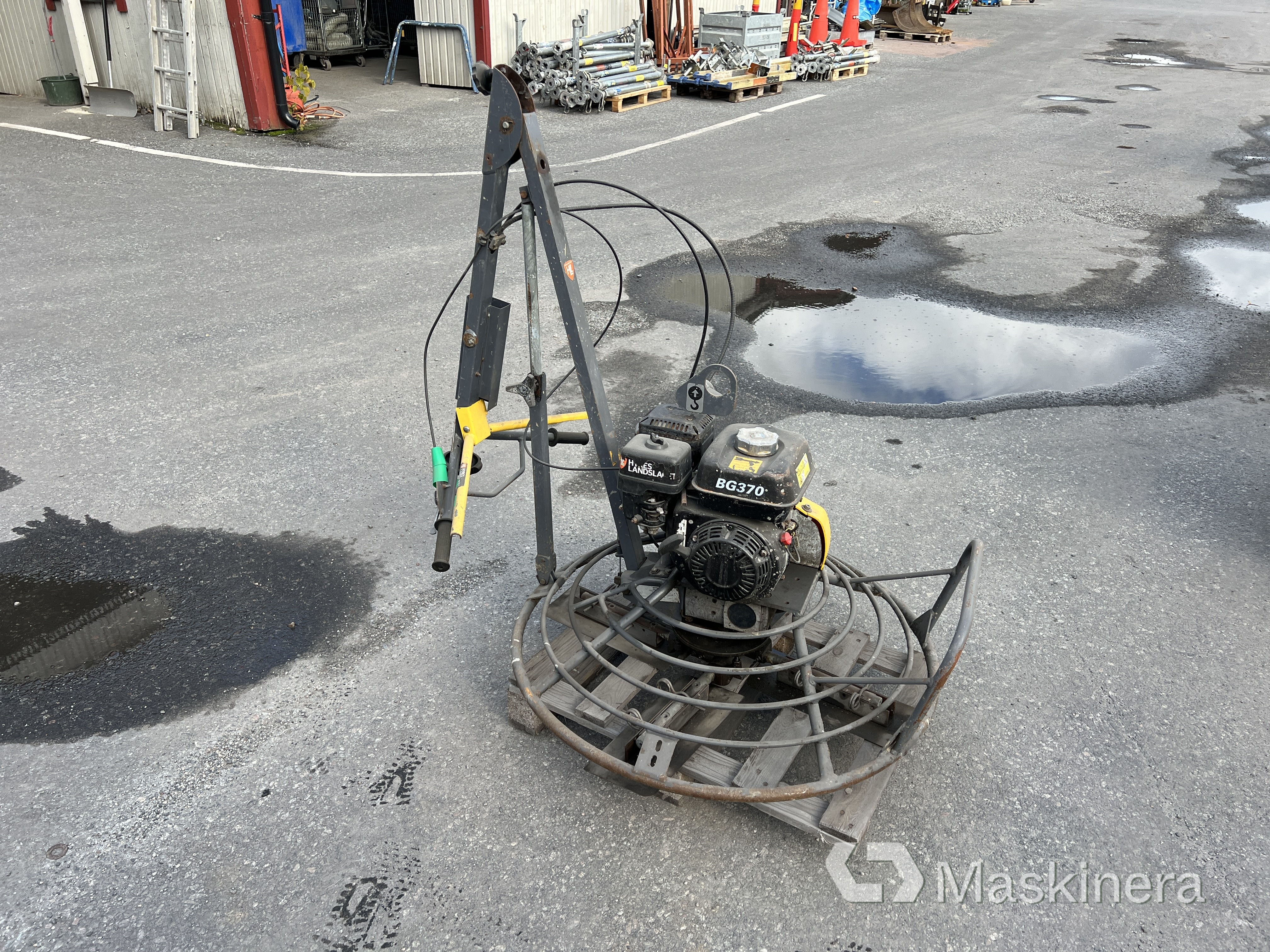 Glättare Atlas Copco BG370