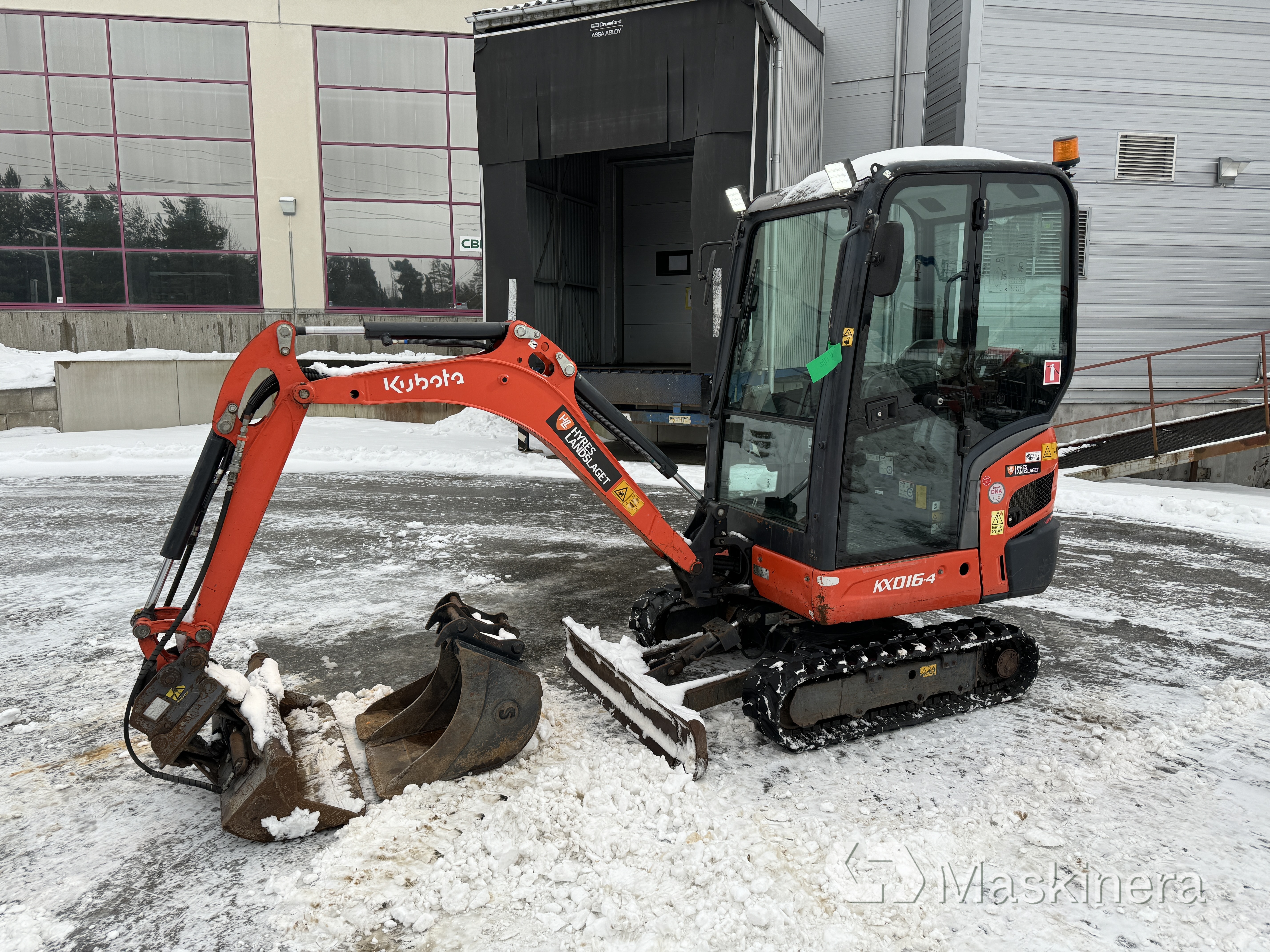 Grävmaskin Kubota KX016-4