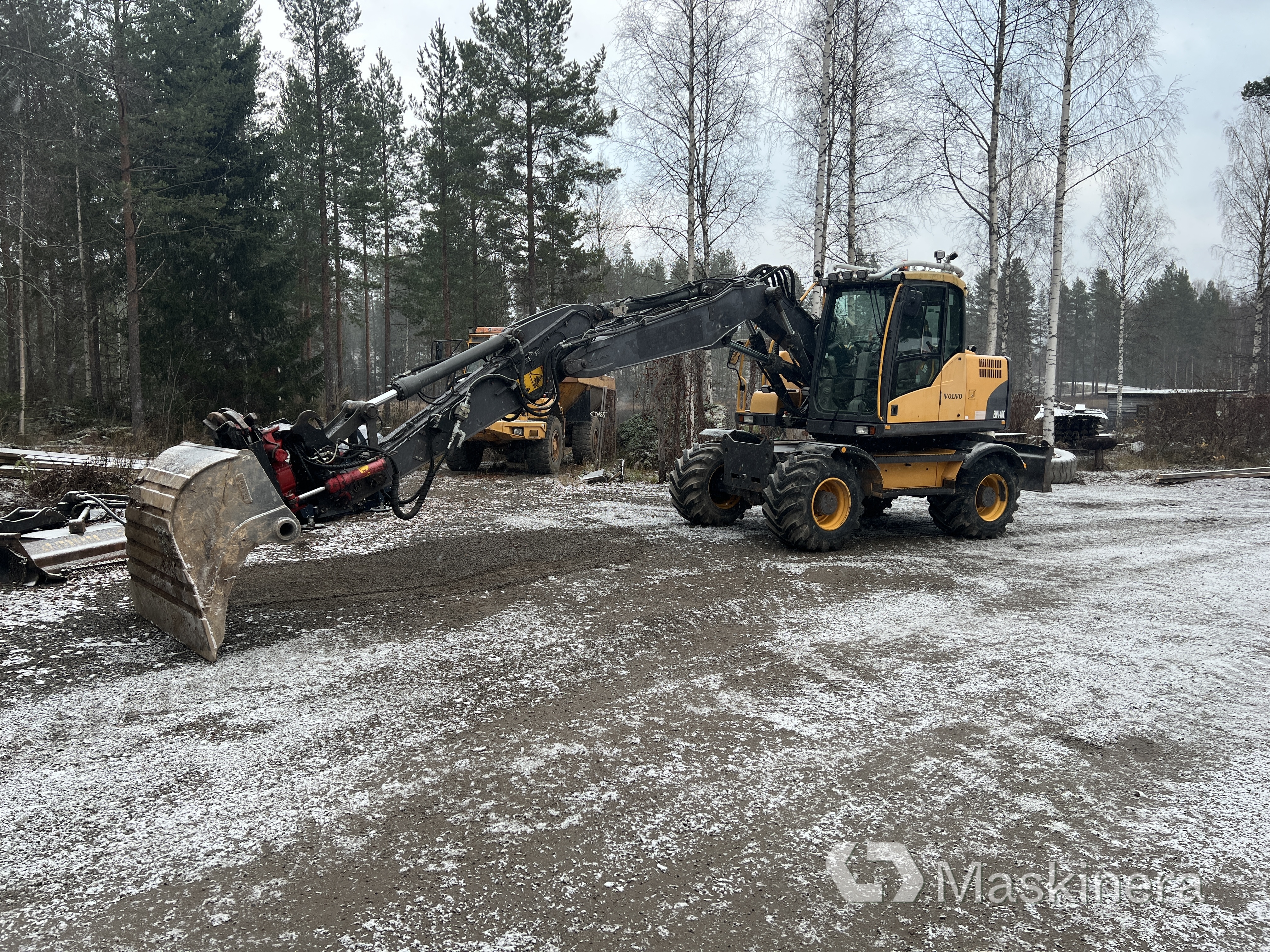 Hjulgrävare Volvo EW140C