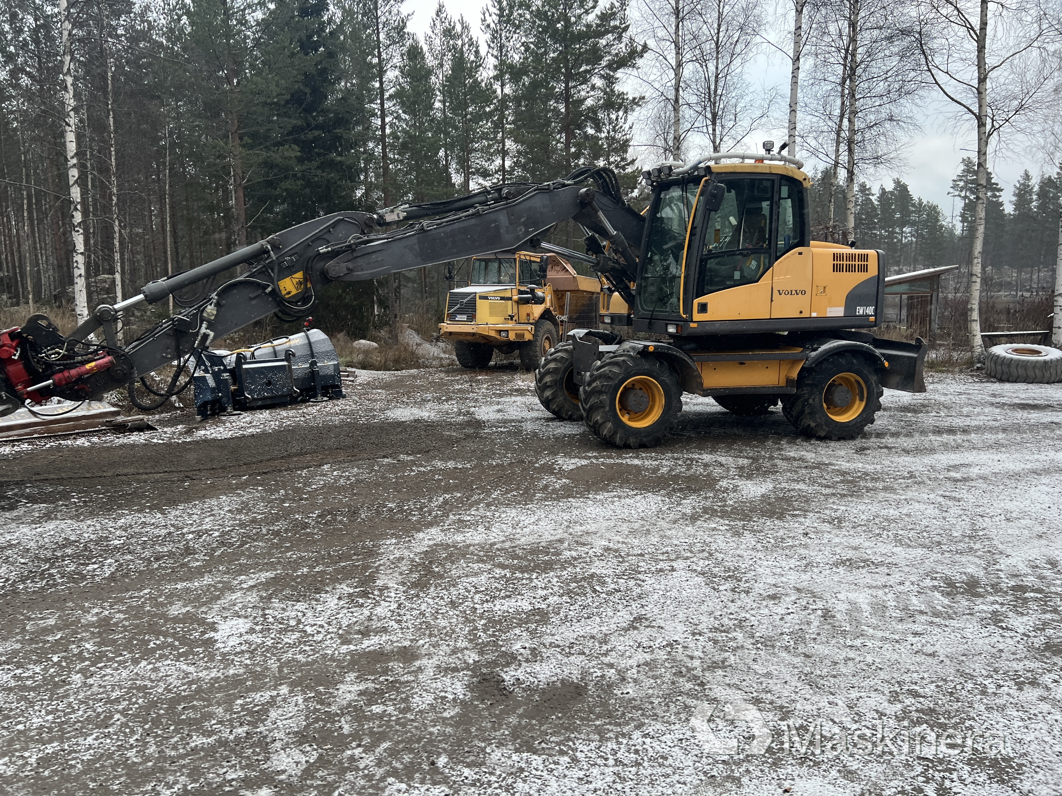 Hjulgrävare Volvo EW140C