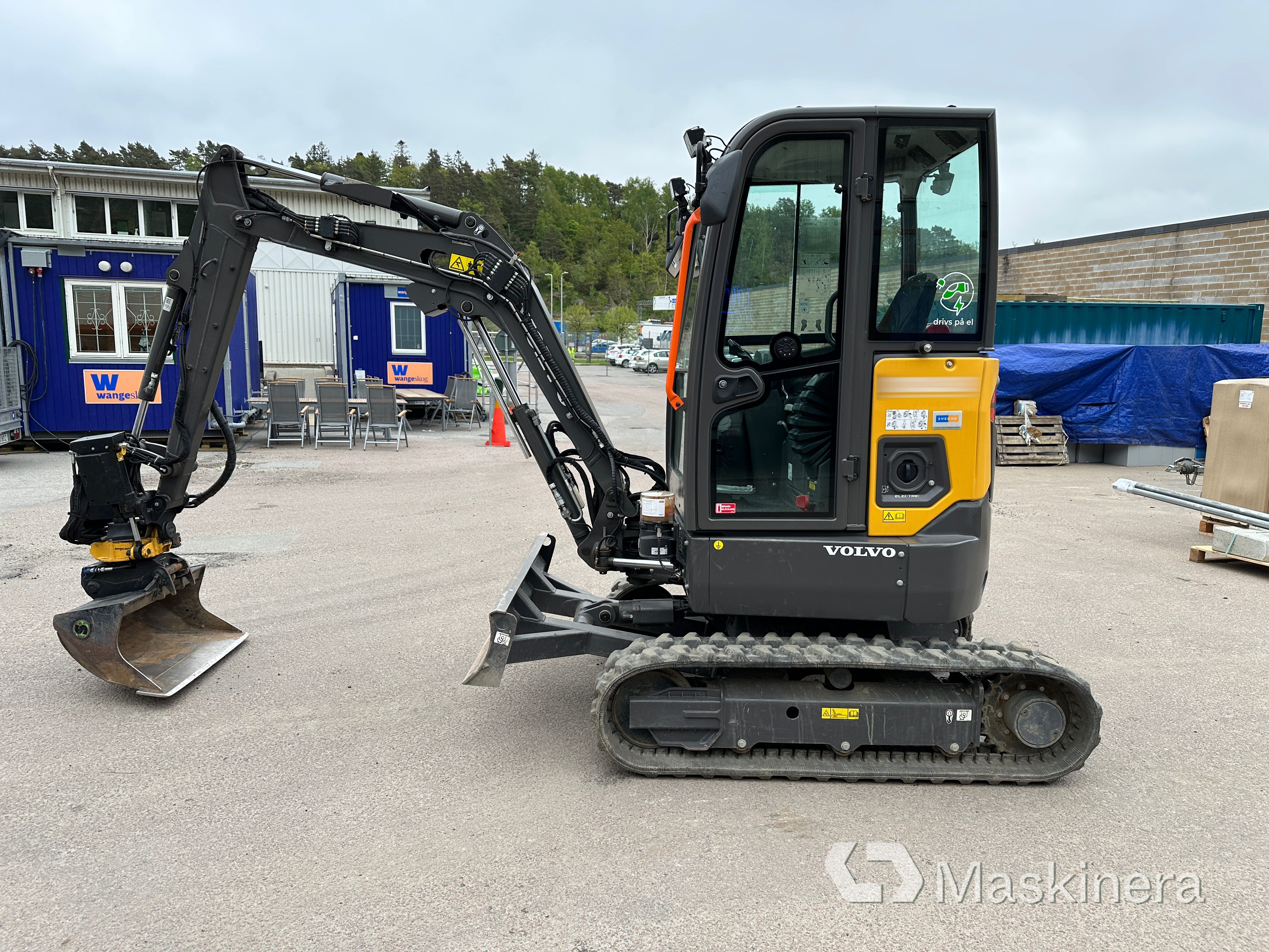 Grävmaskin Volvo ECR25 Electric