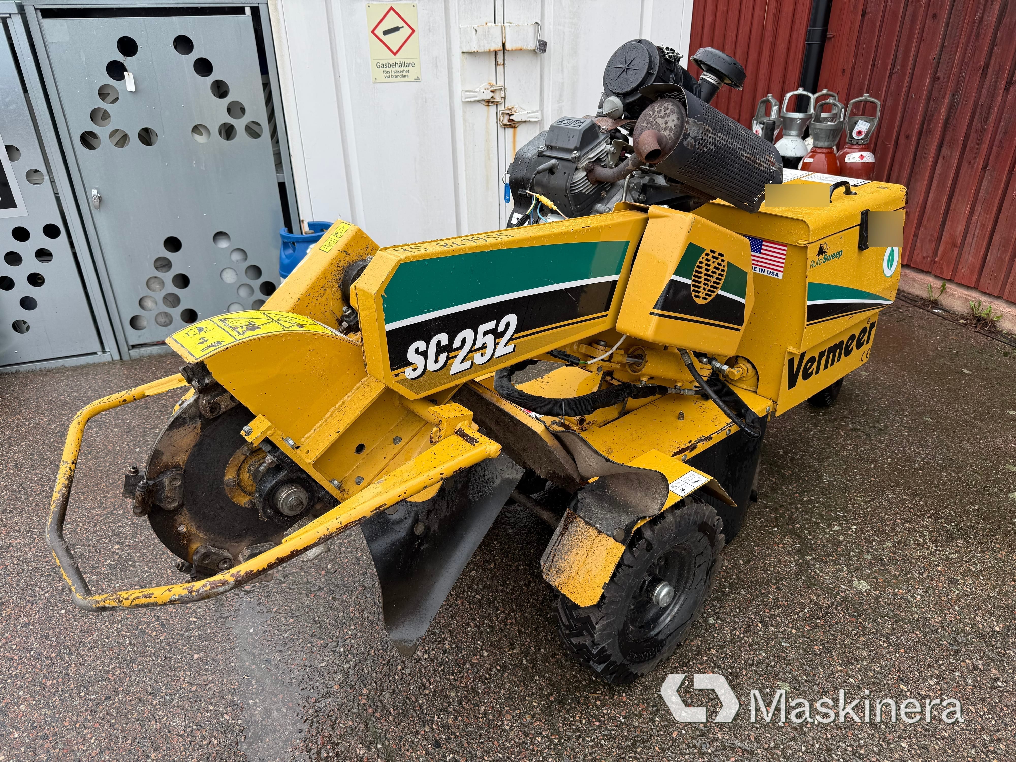 Stubbfräs Vermeer SC252