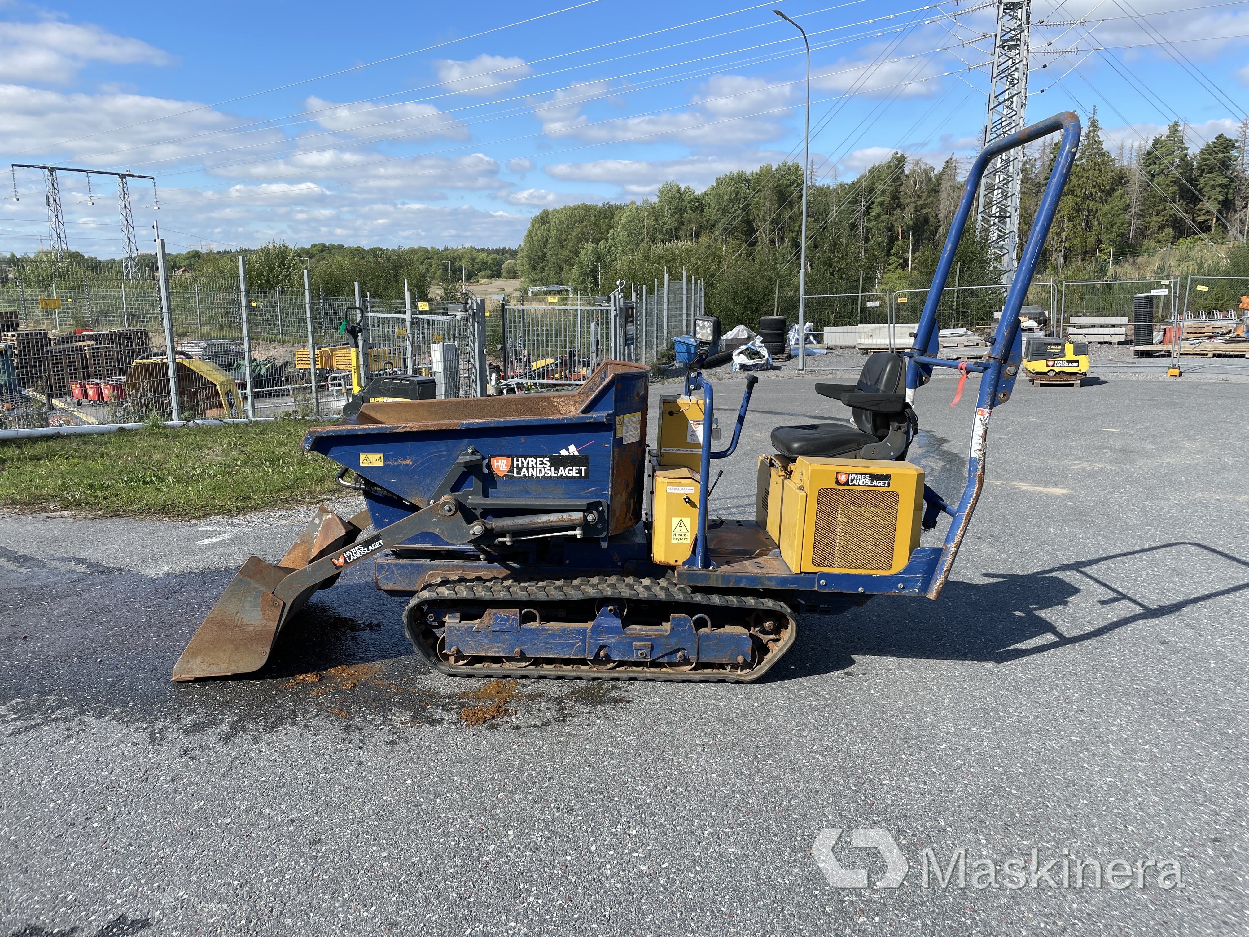 Banddumper självlastande Canycom S100