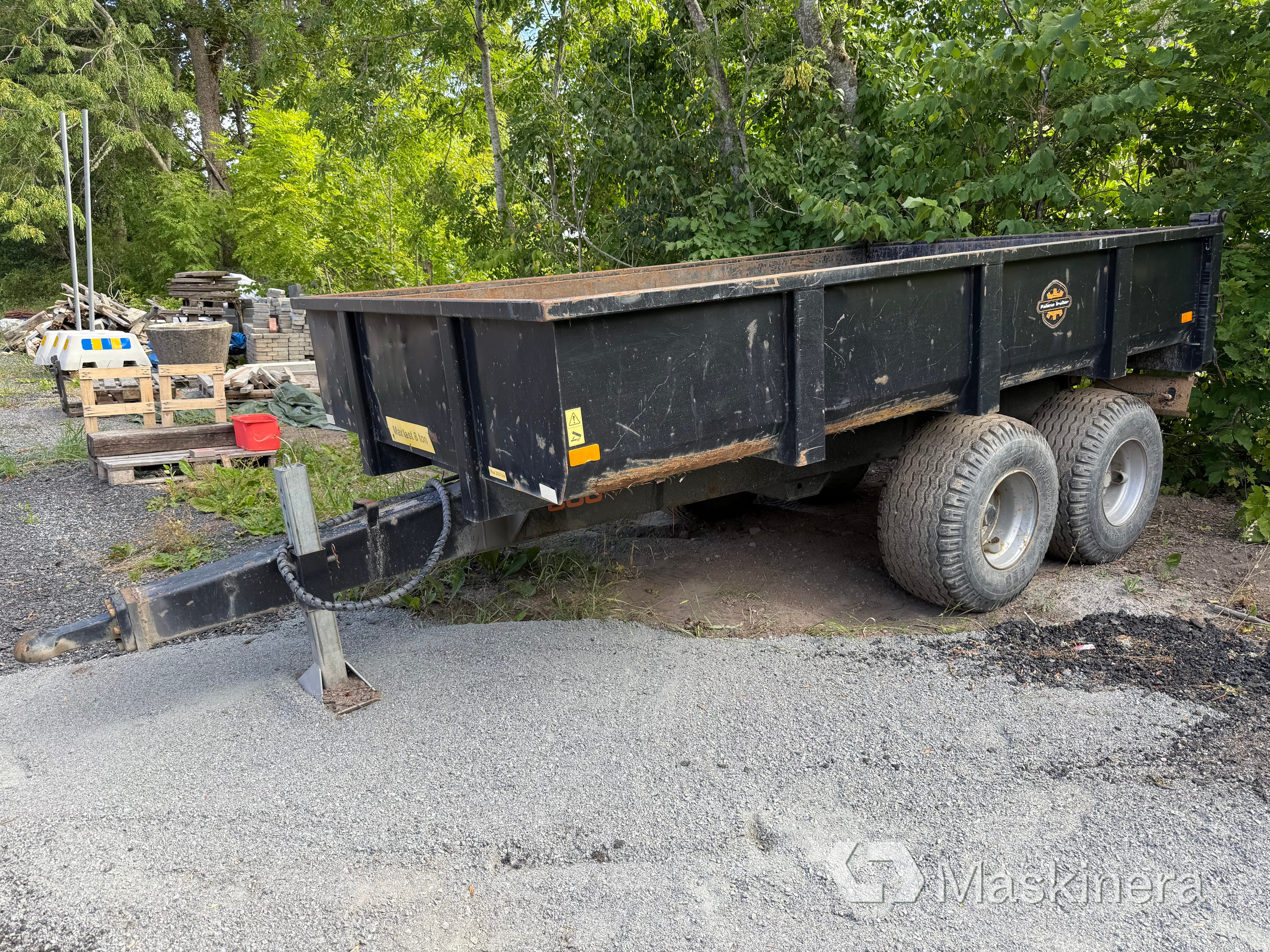 Dumpervagn Palmse Trailer 800