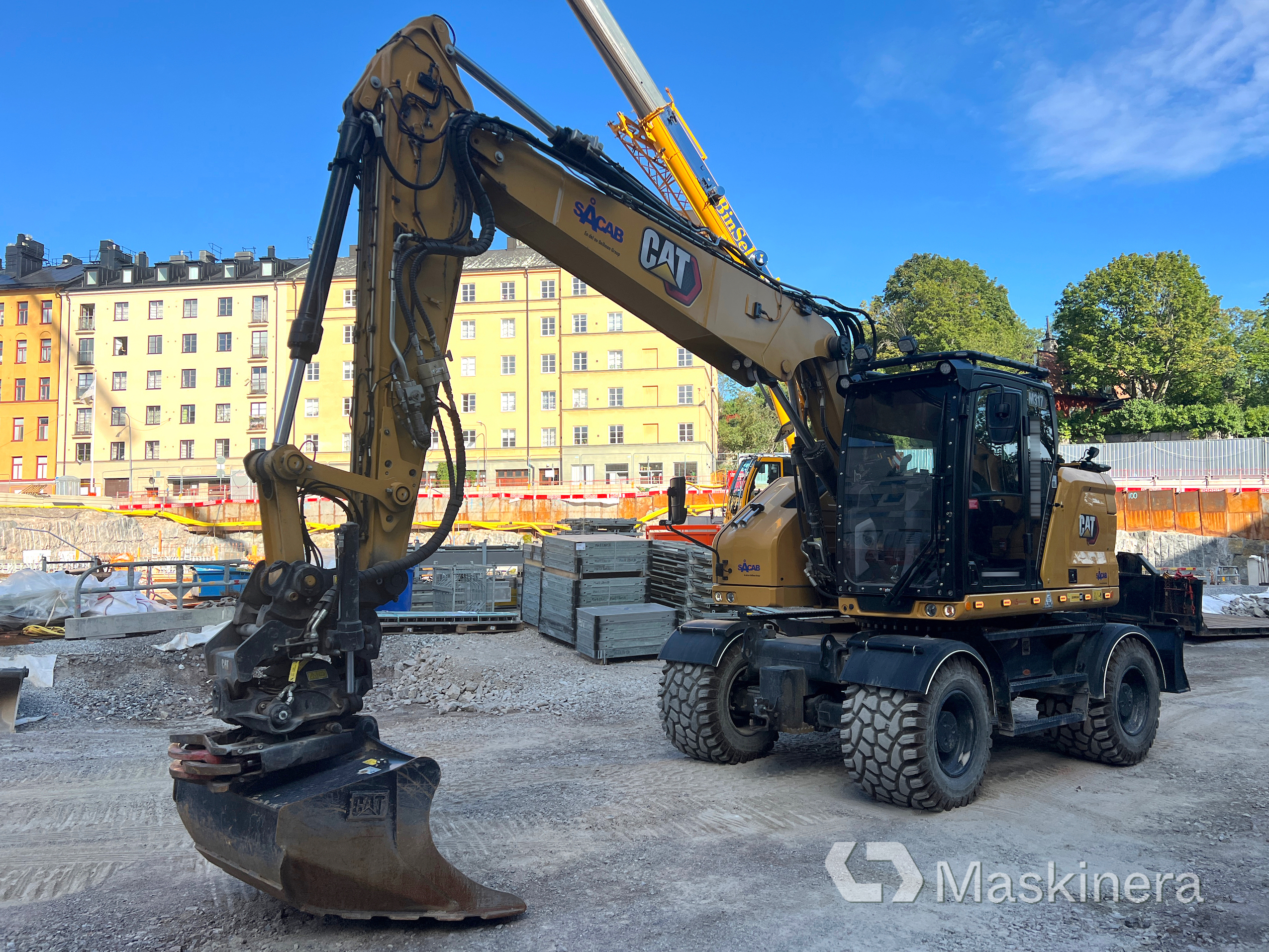 Hjulgrävare CAT M317