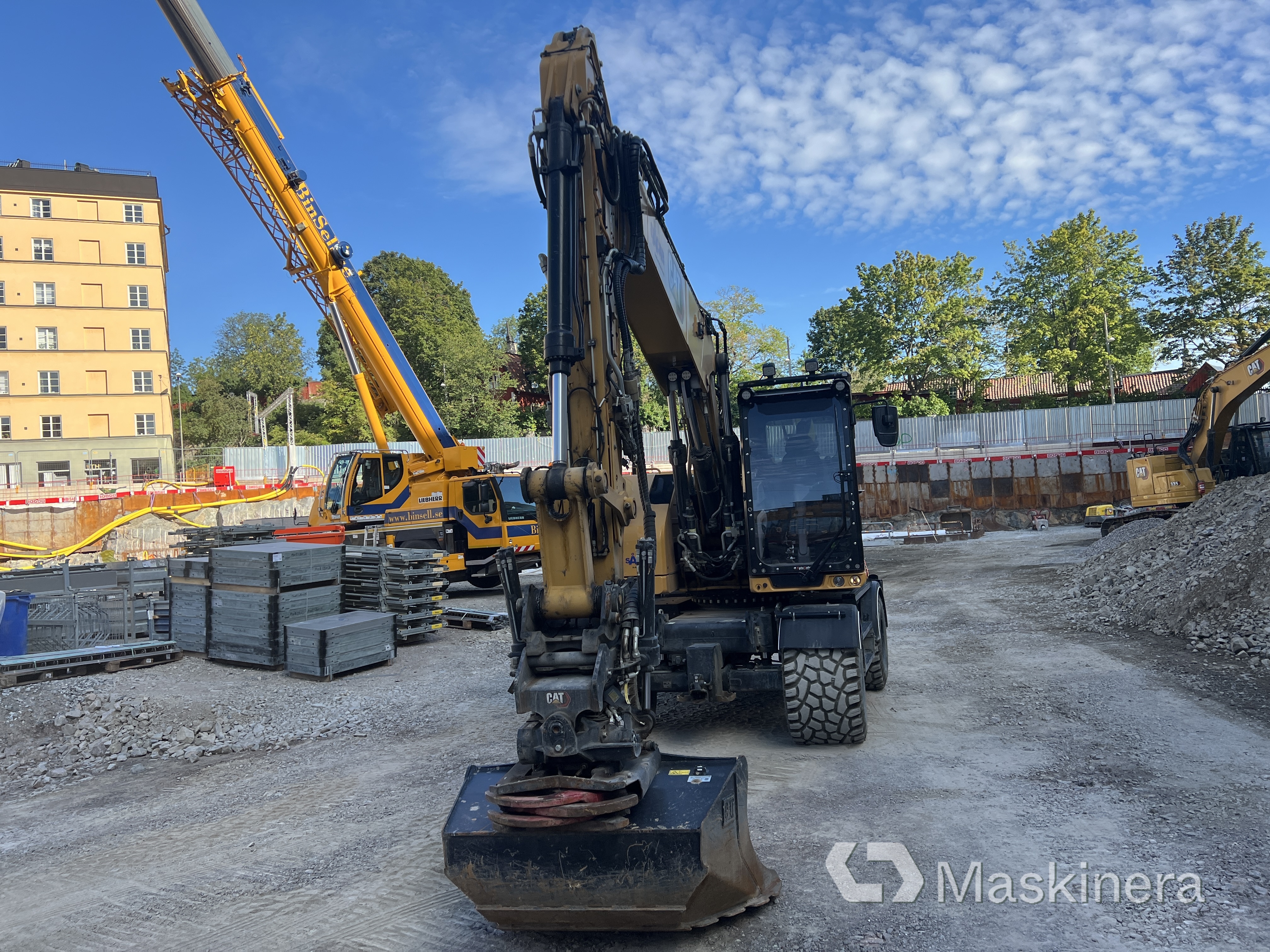 Hjulgrävare CAT M317