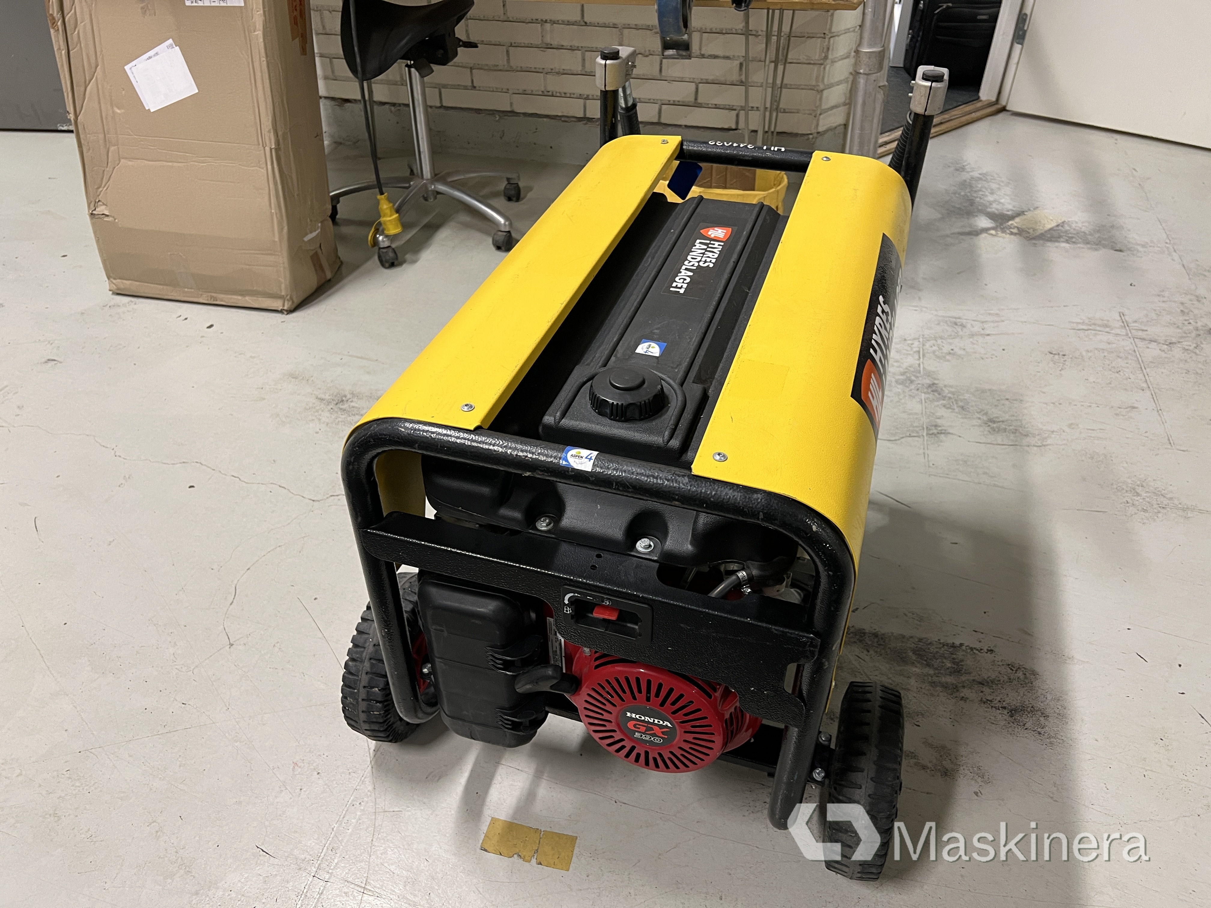 Elverk Atlas Copco QEP R8 (Defekt)