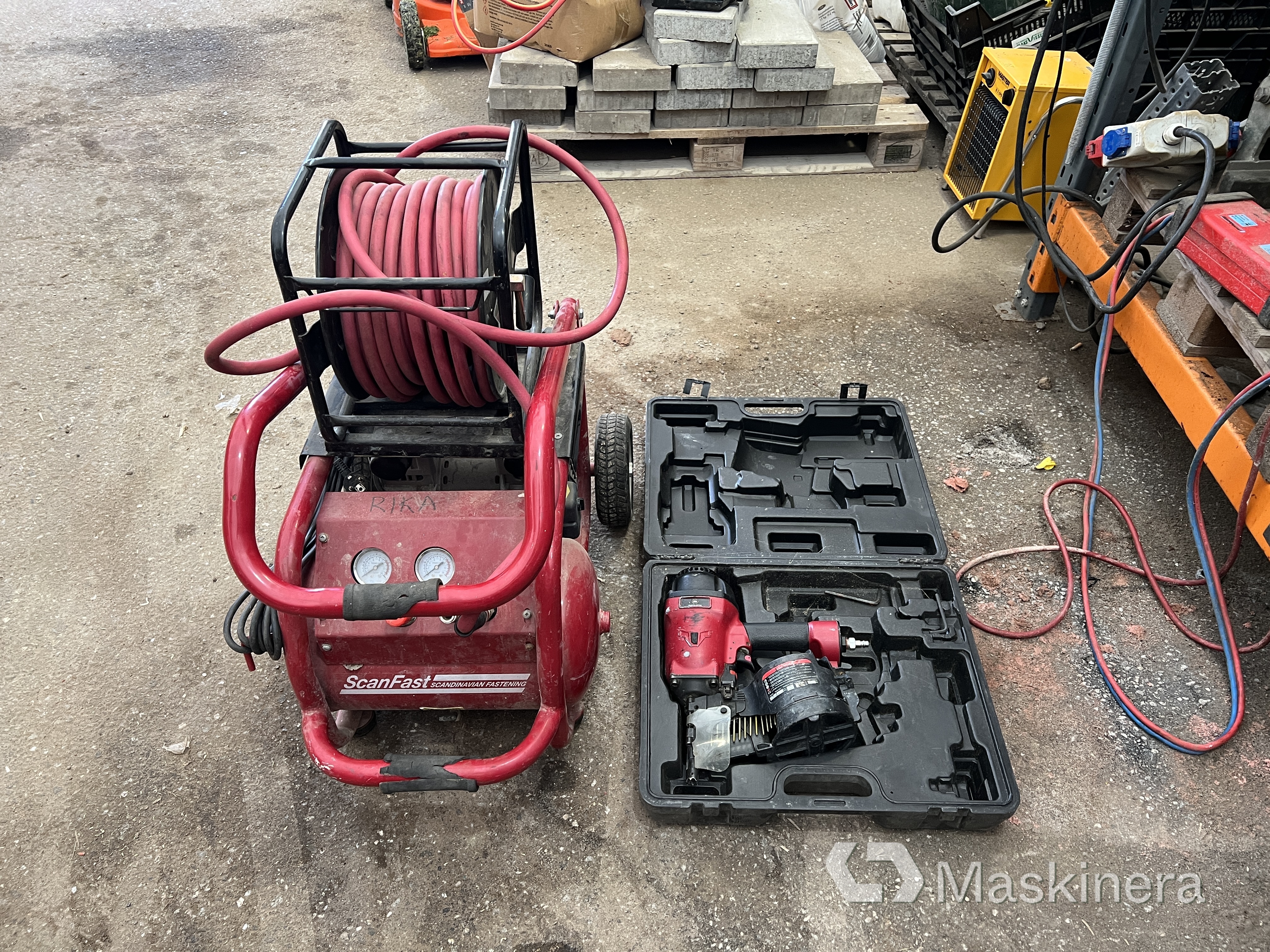 Begagnad Kompressor Scanfast 245 D auktion | Maskinera