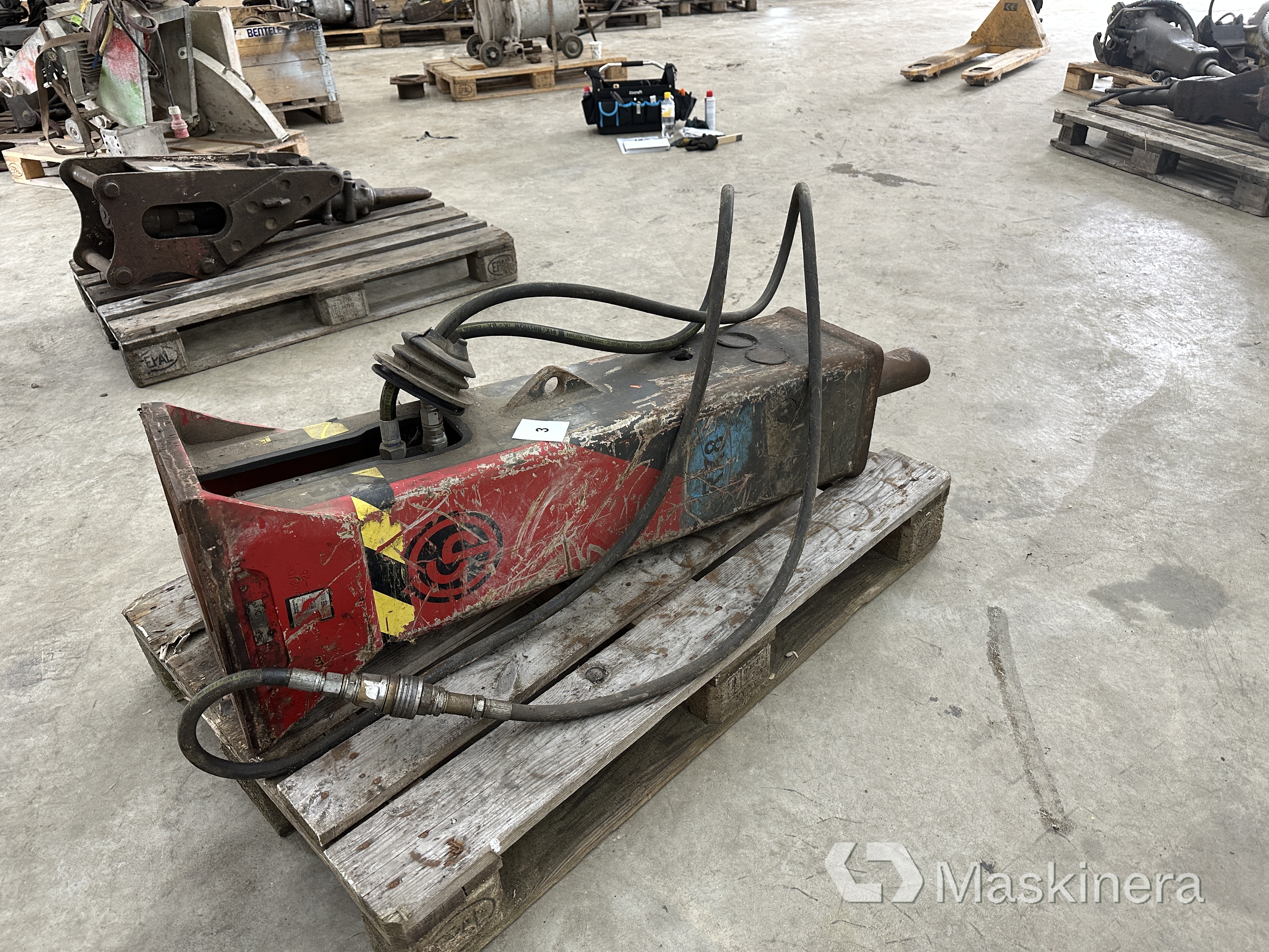 Hydraulhammare Atlas Copco Chicago Pneumatic RX8