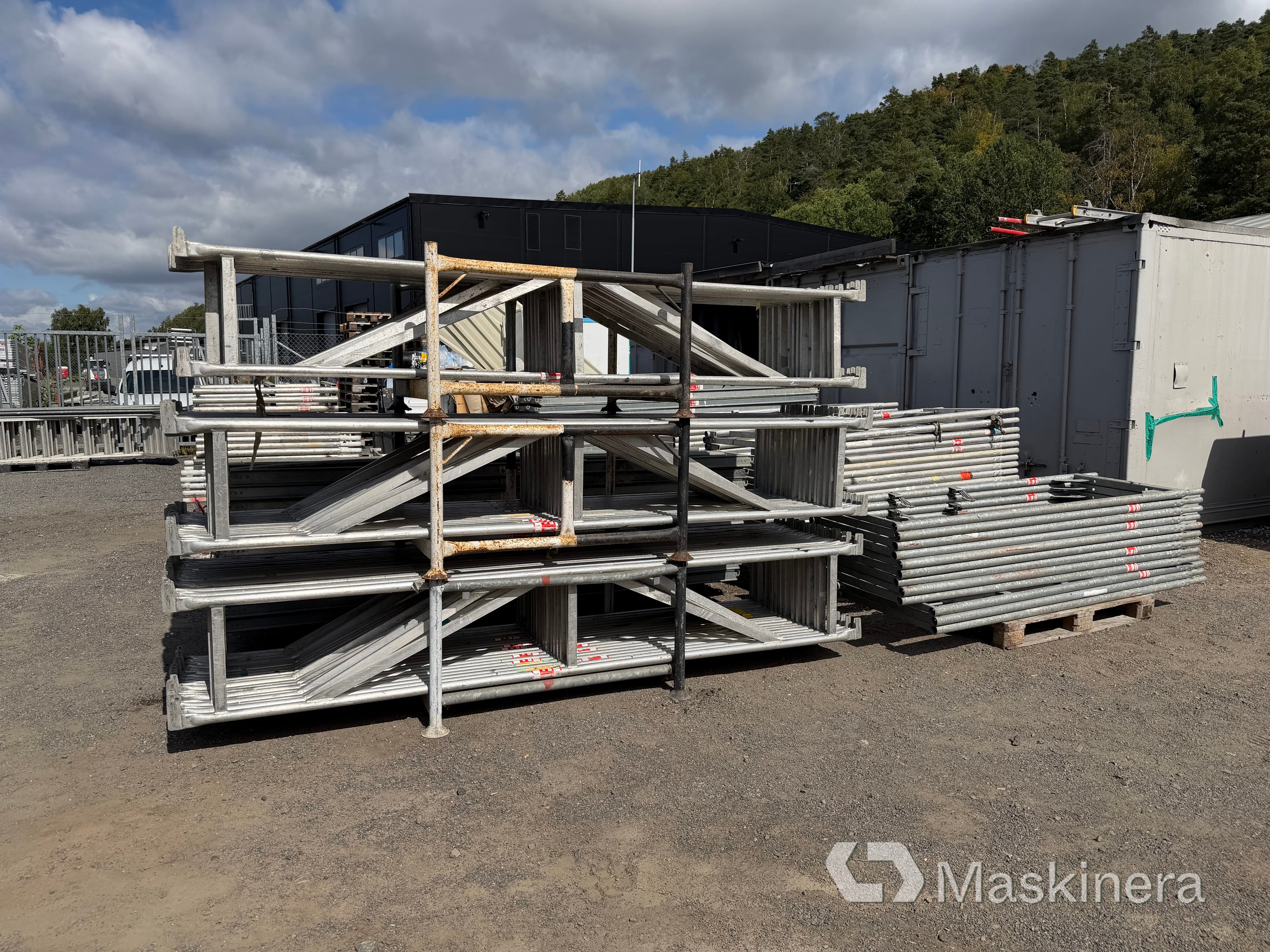 Byggställning Altrad Ram Aluminium ca 300 m²