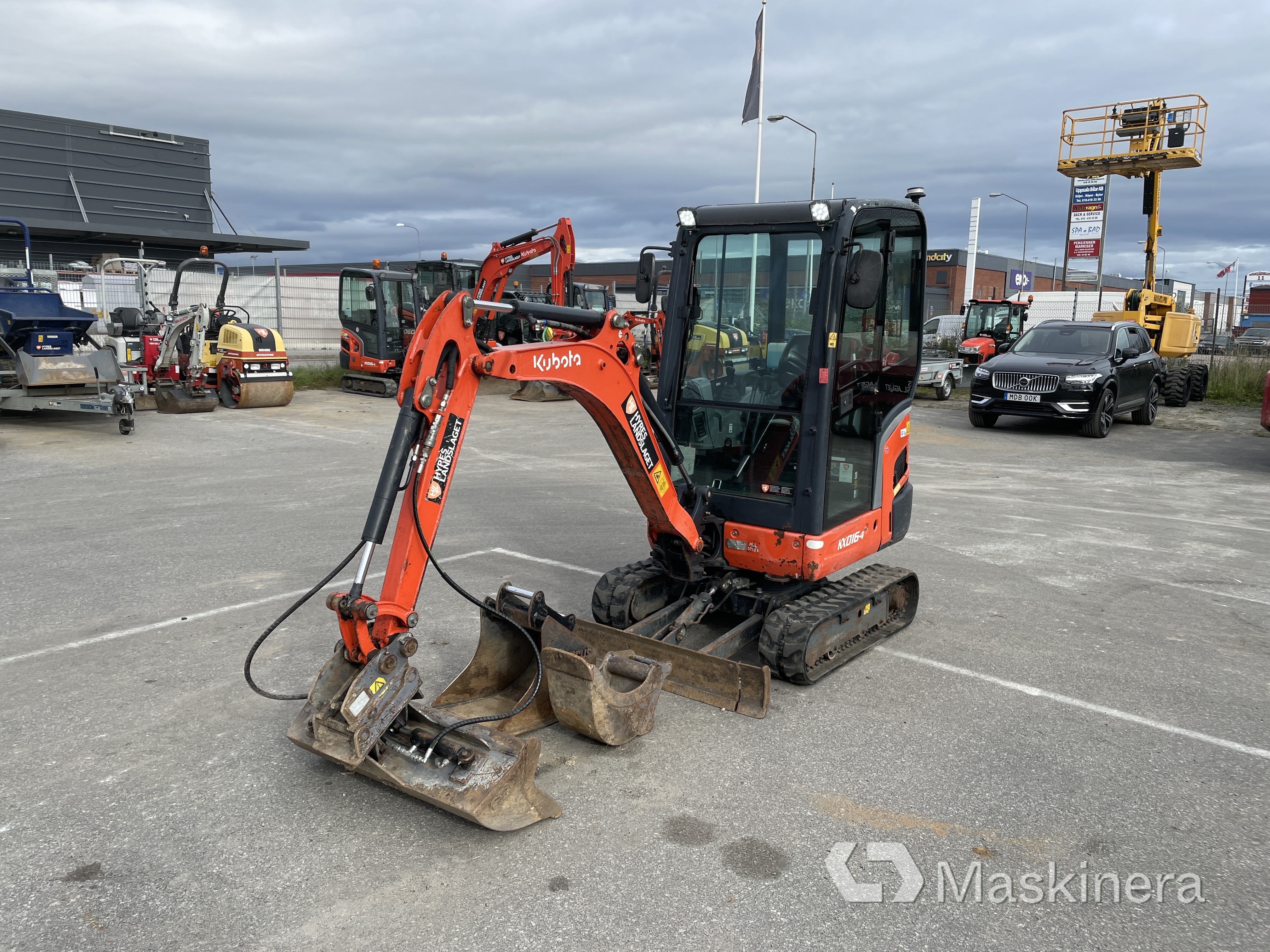 Grävmaskin Kubota KX016-4