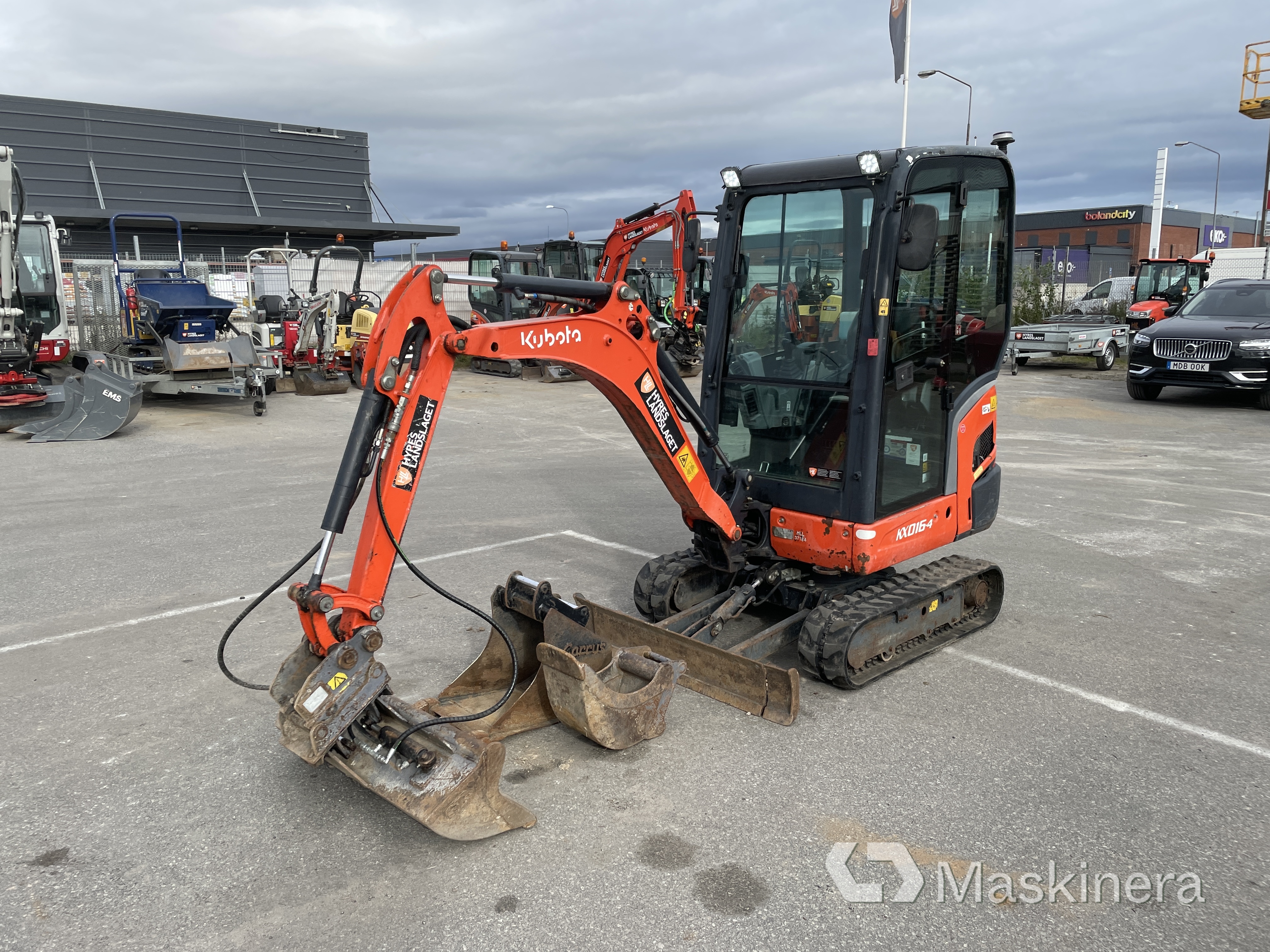 Grävmaskin Kubota KX016-4
