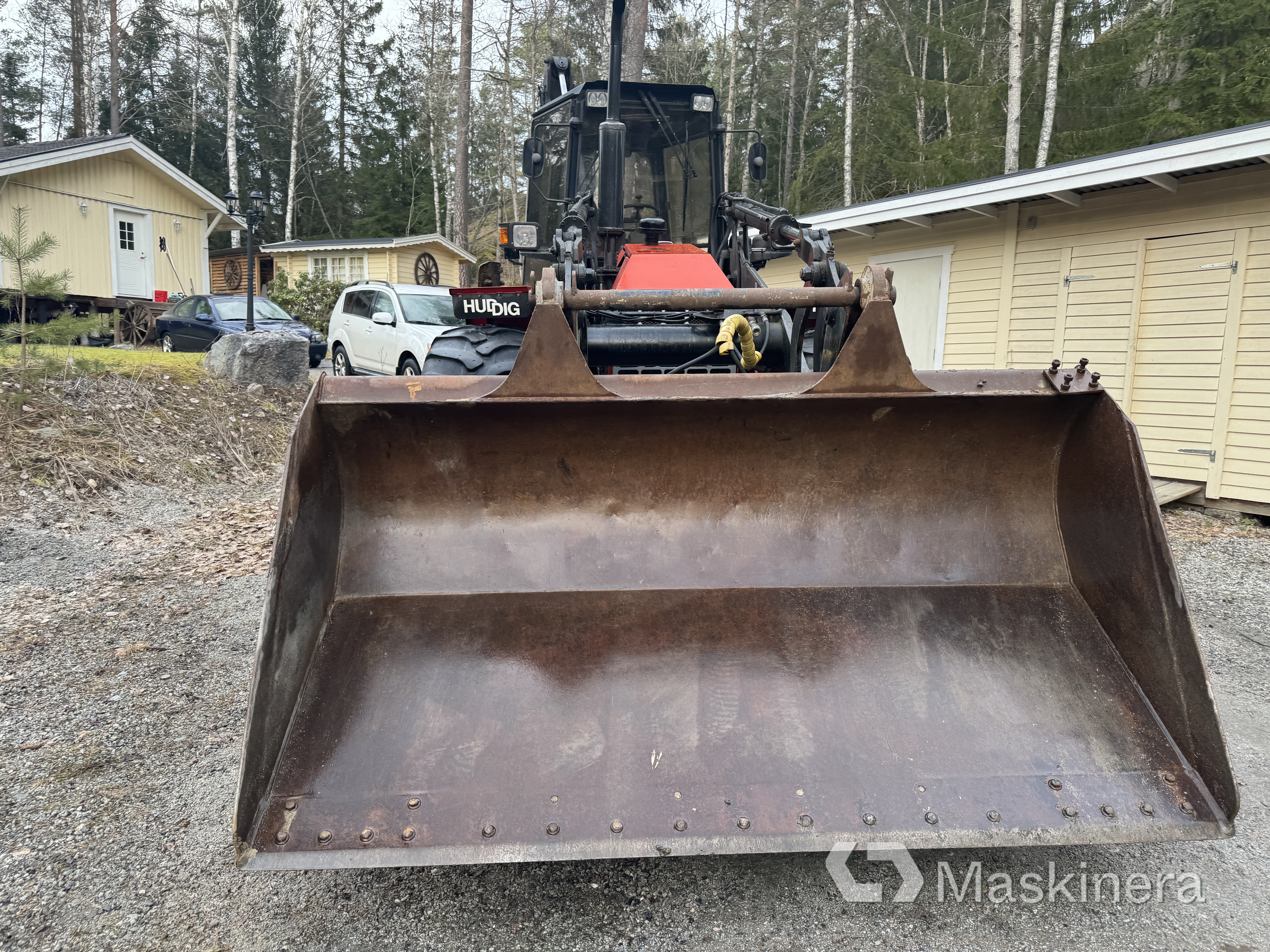 Grävlastare Huddig 760 med redskap