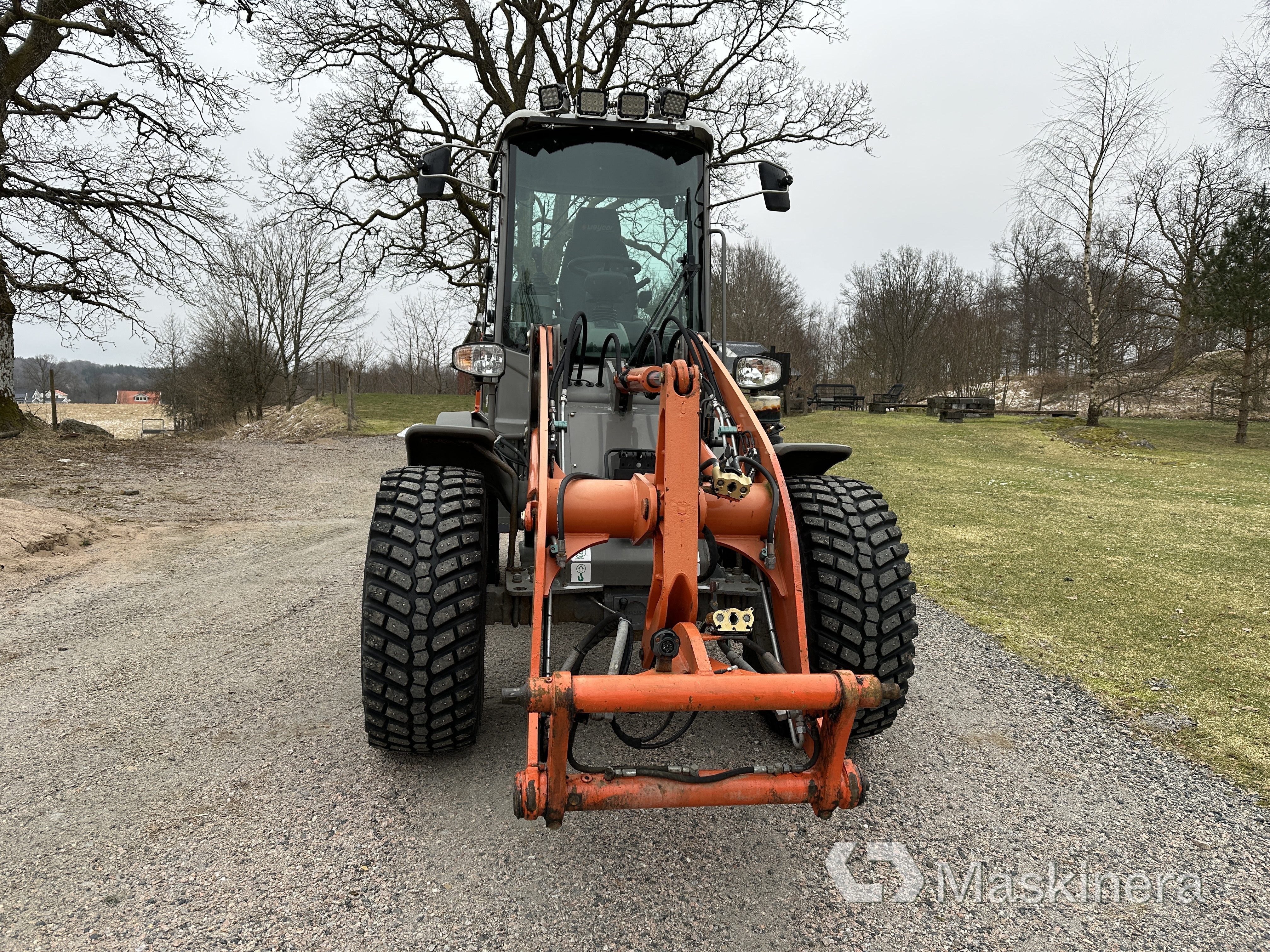 Hjullastare Weycor Atlas AR65E med redskap