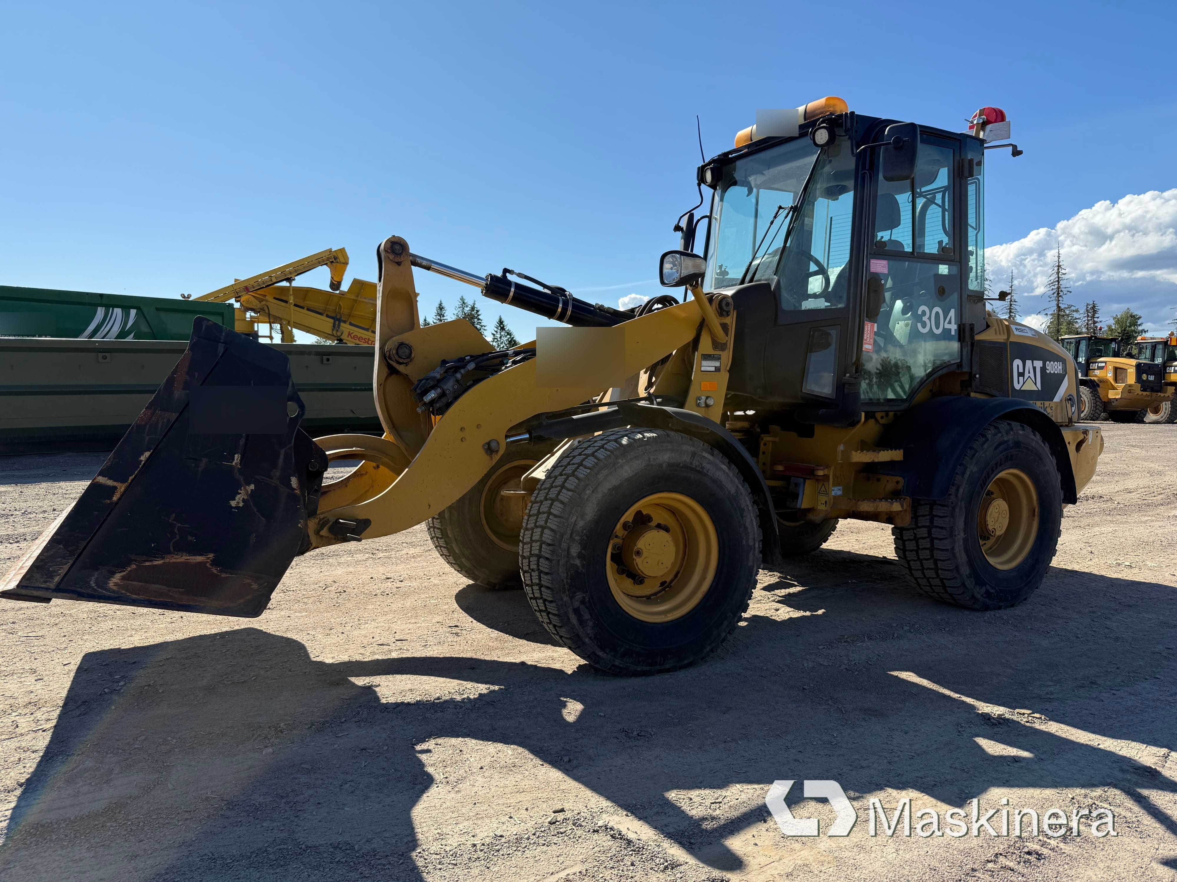 Hjullastare CAT 908H2
