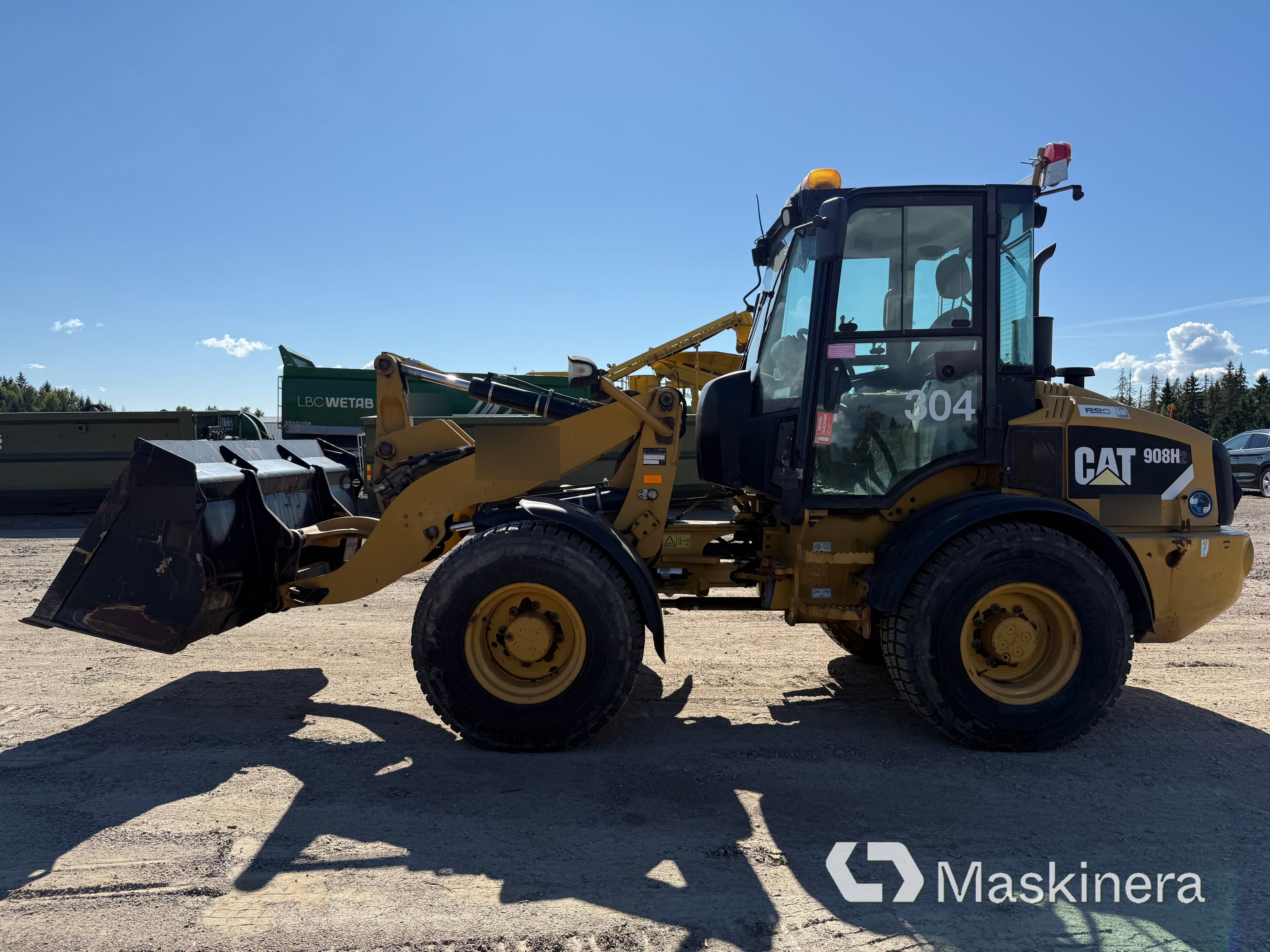 Hjullastare CAT 908H2