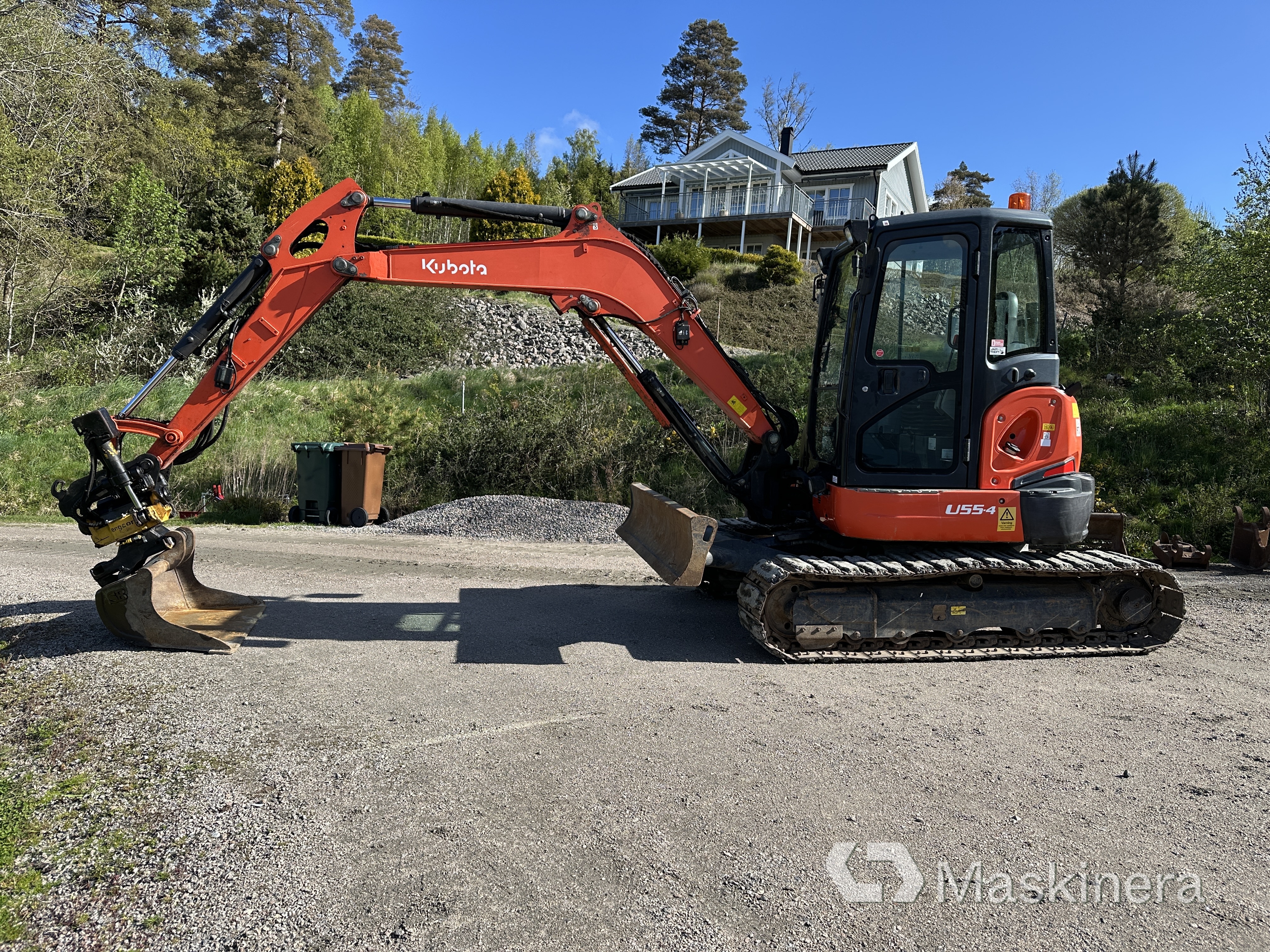 Grävmaskin Kubota U55-4