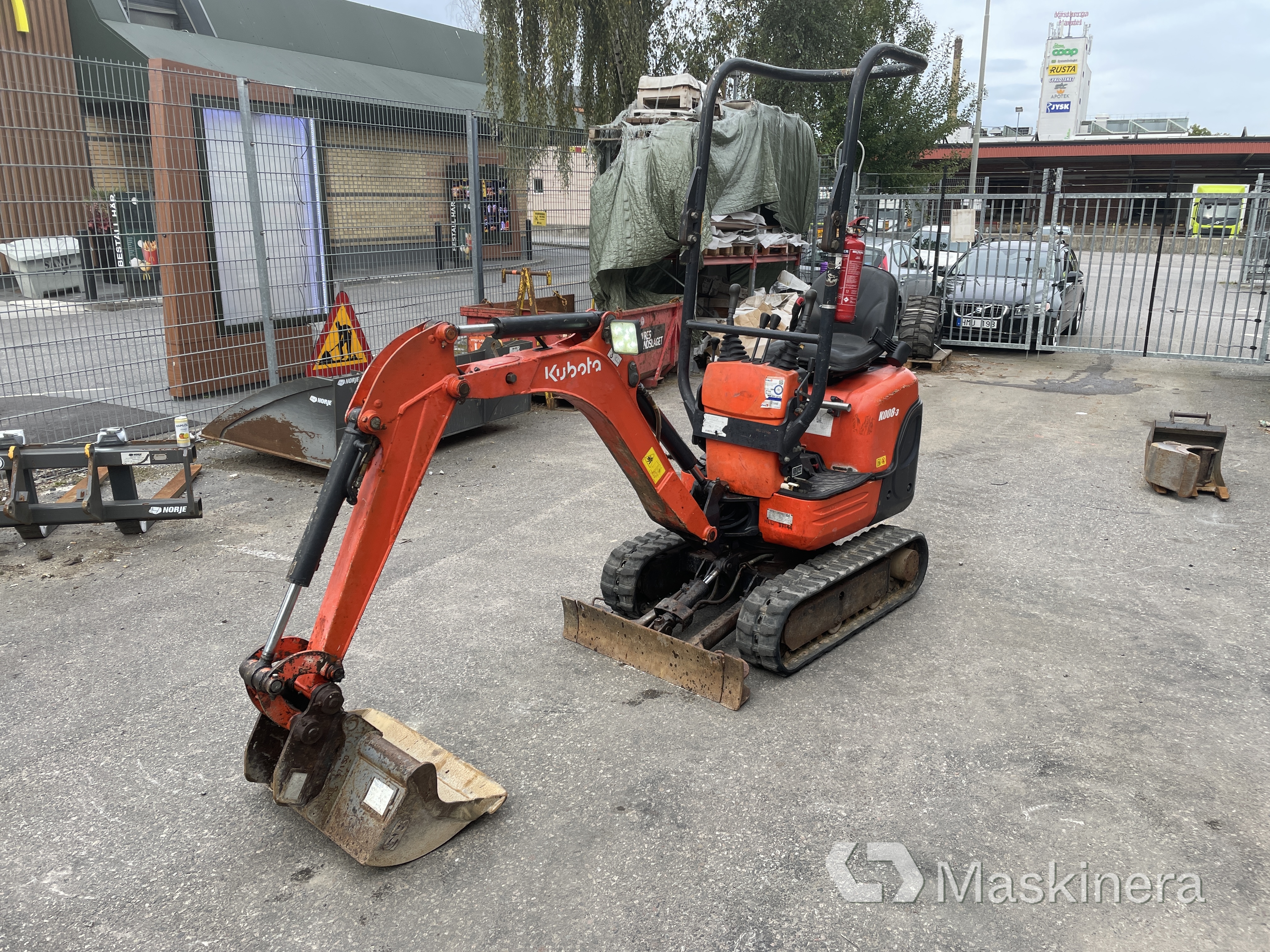 Grävmaskin Kubota K008-3