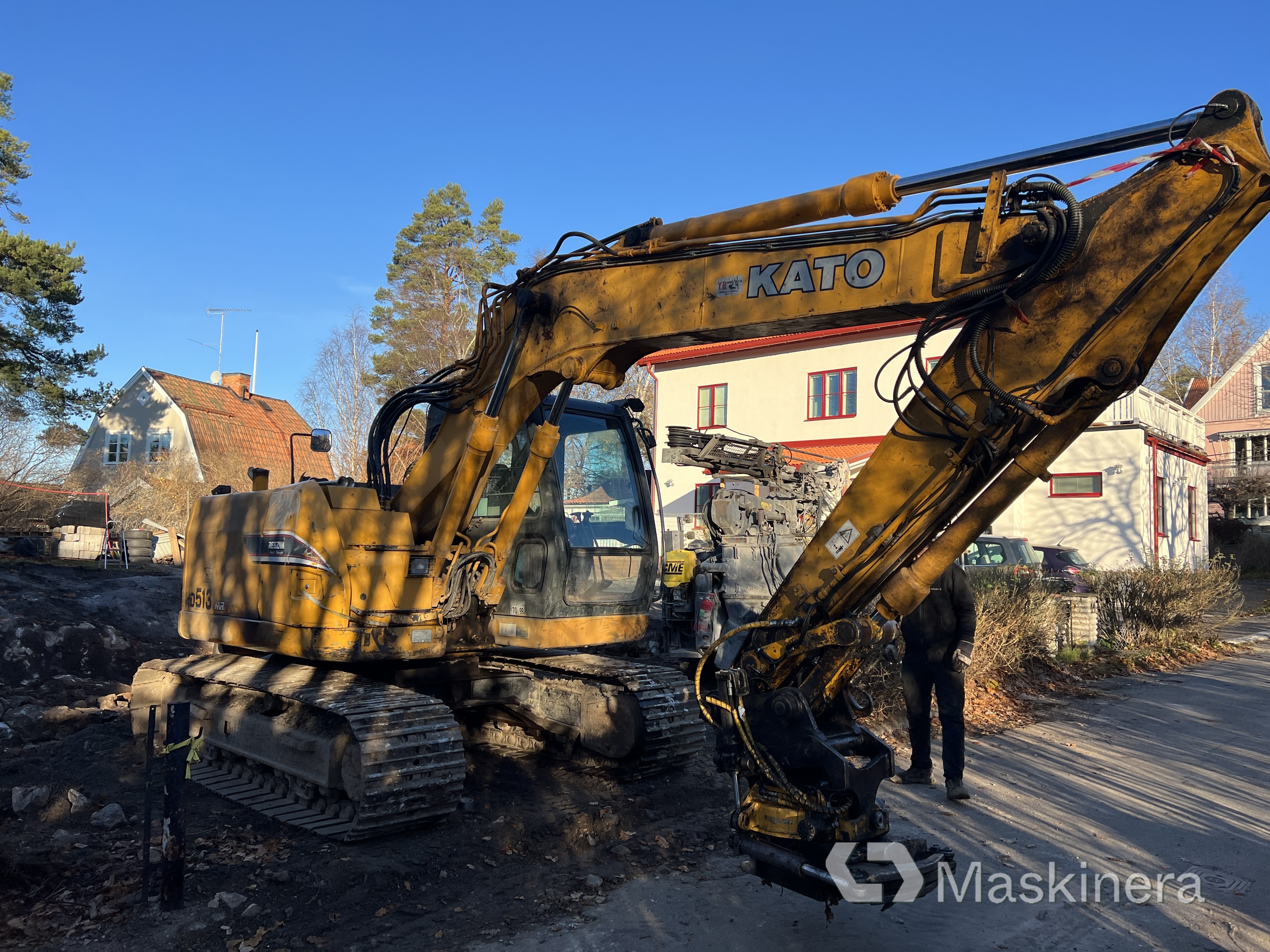 Grävmaskin Kato HD 513 MRV