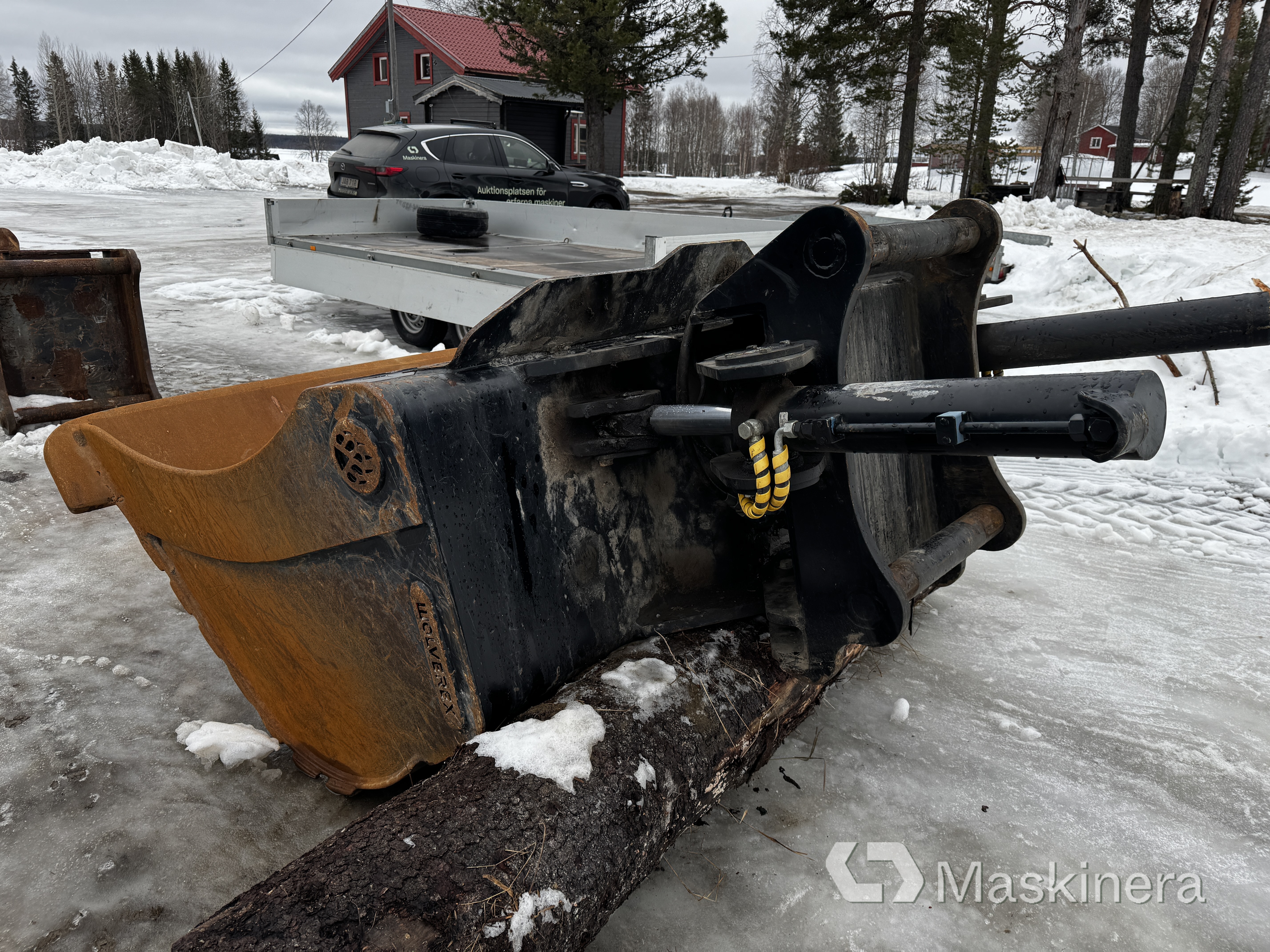 Hydraulisk Släntskopa Häggblom 1850L S80