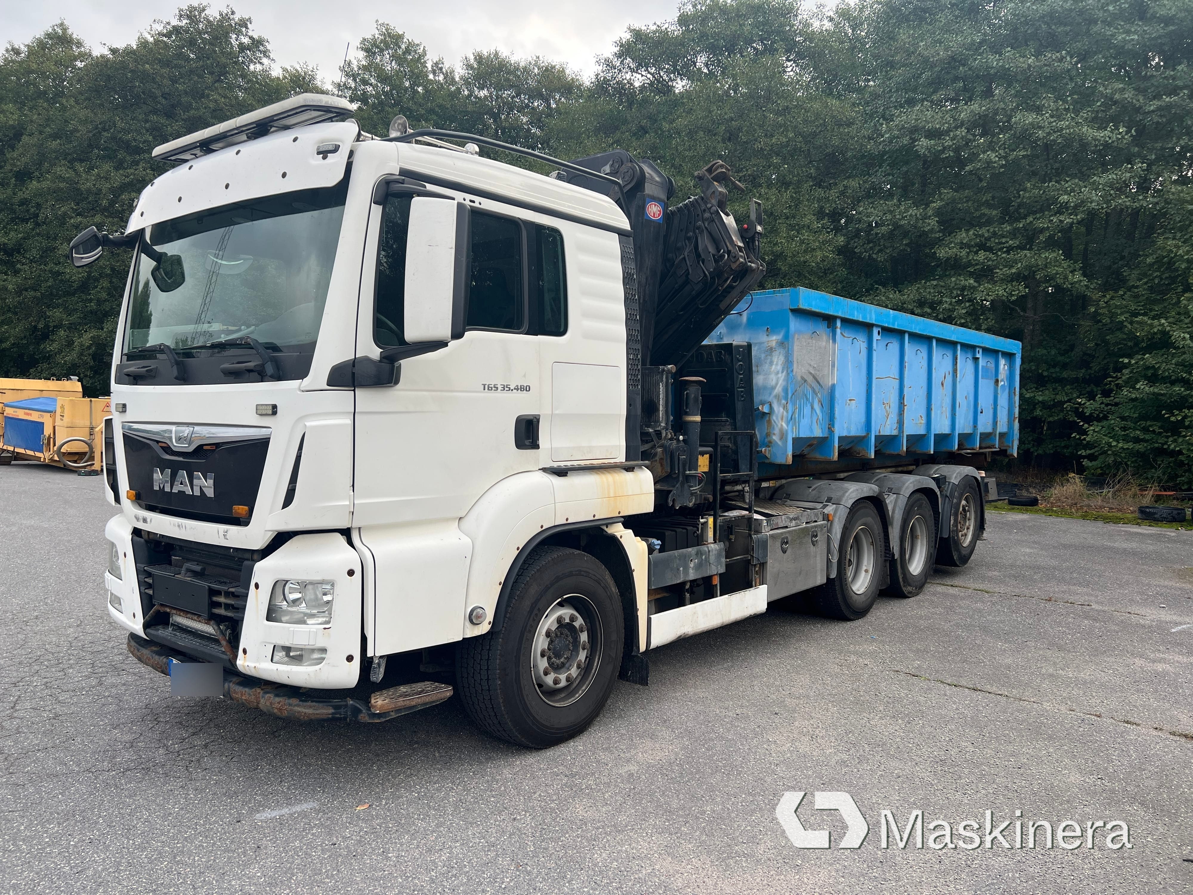 Kranväxlare Man TGS 35.480 8X4-4 BL