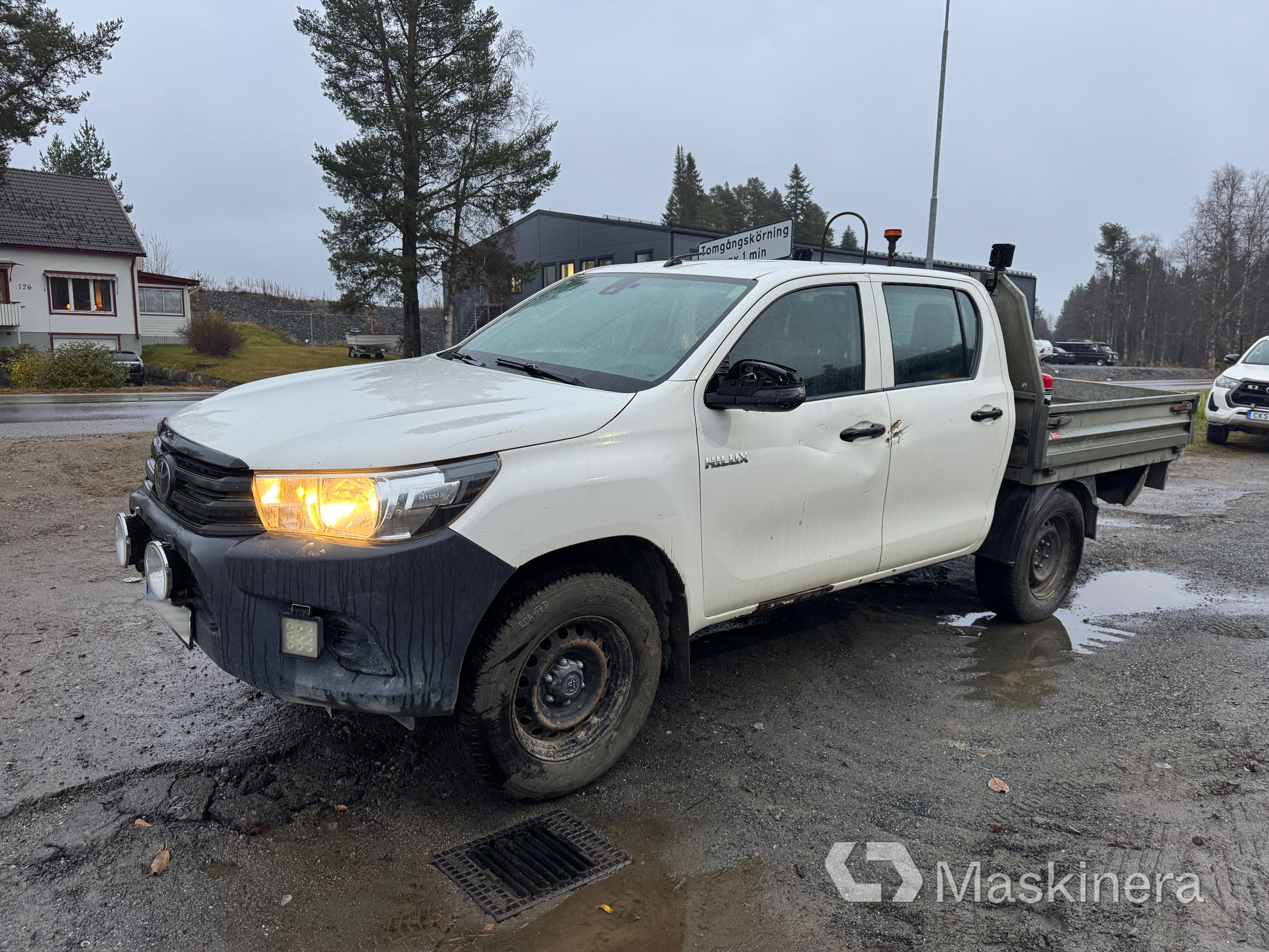 Pickup Toyota Hilux -18 Dubbelhytt
