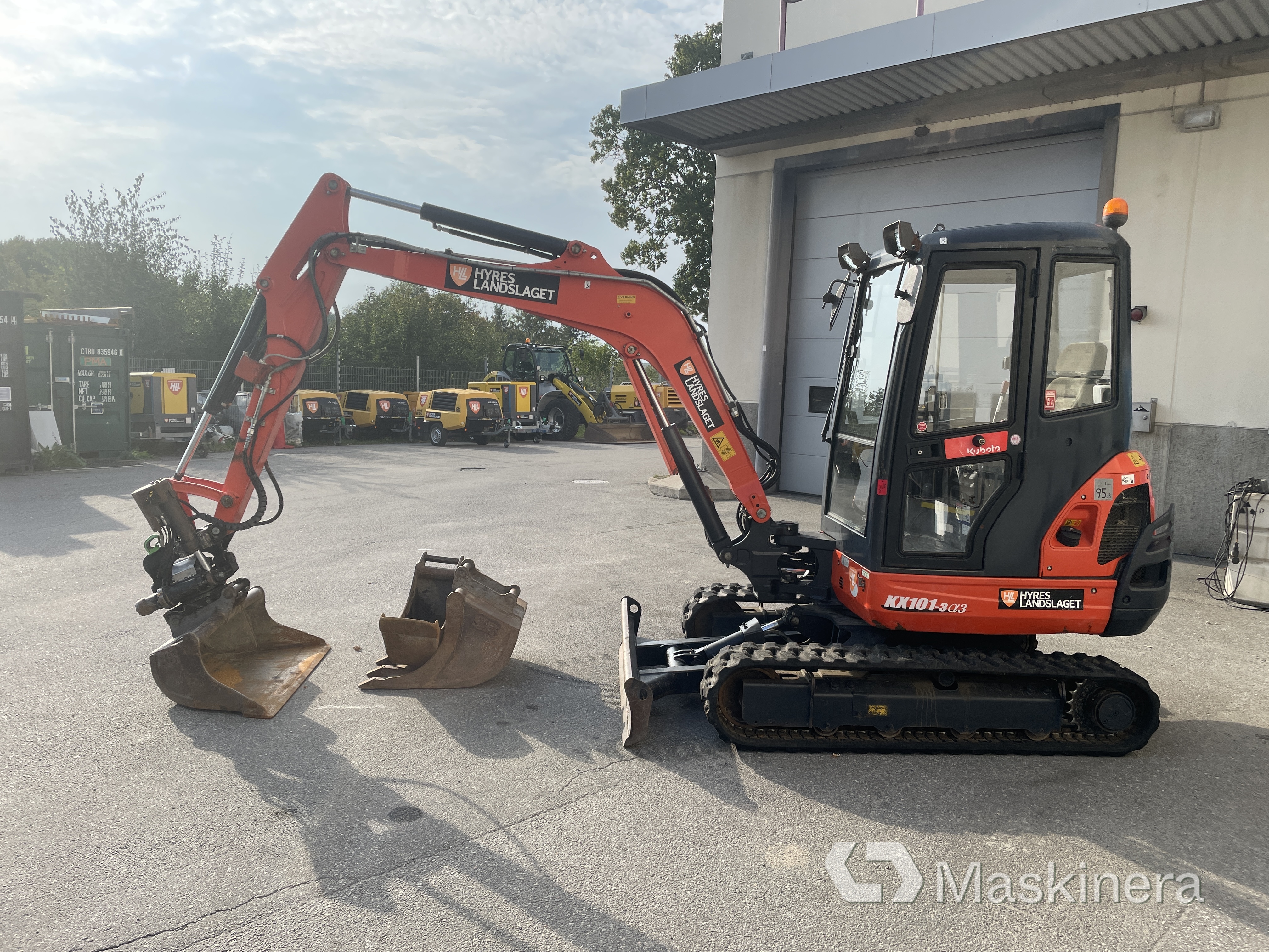 Grävmaskin Kubota KX101-3