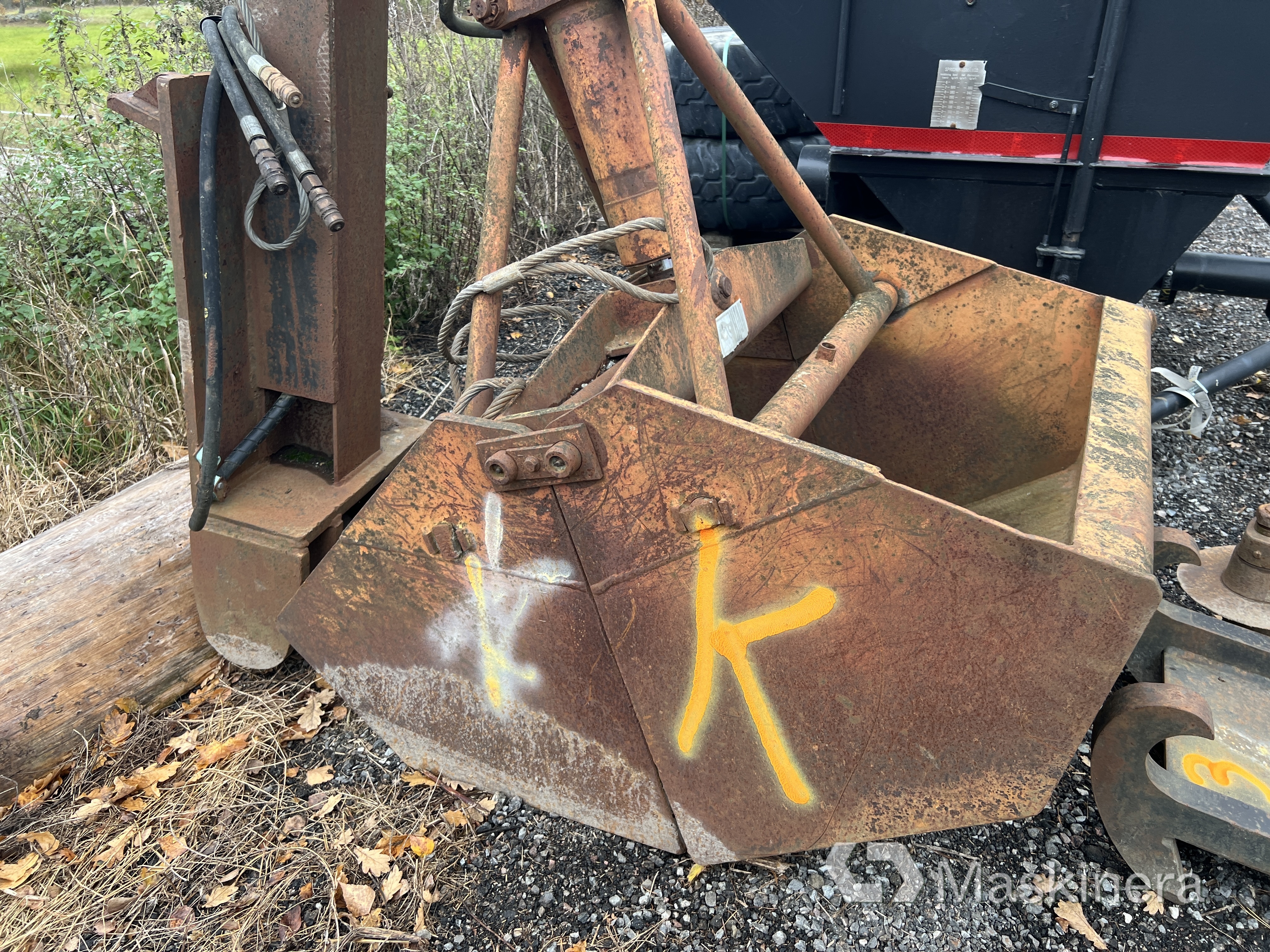 HIAB gripskopa med rotator B27-fäste