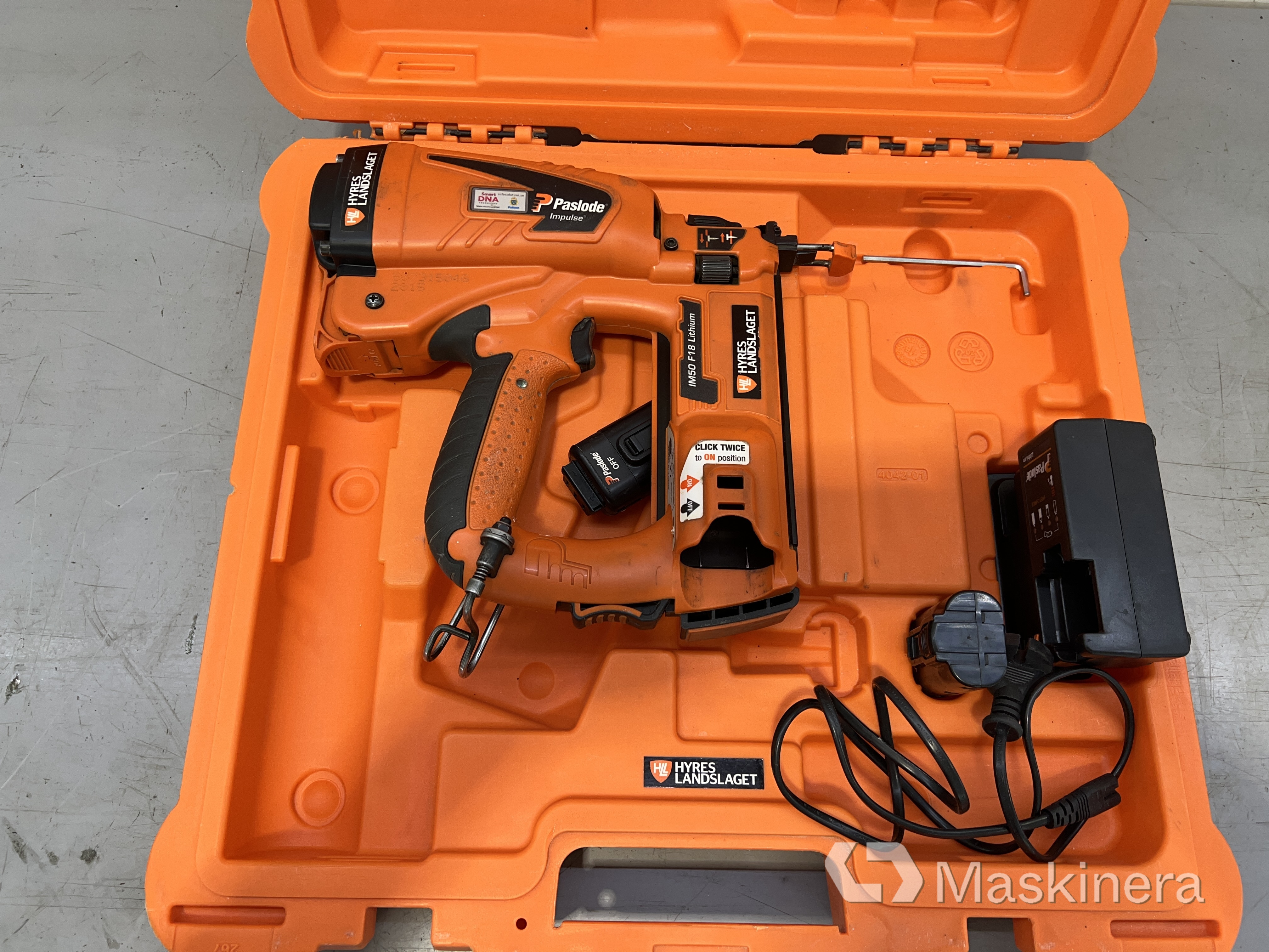Dyckertpistol Paslode IM50 F18 Lithium