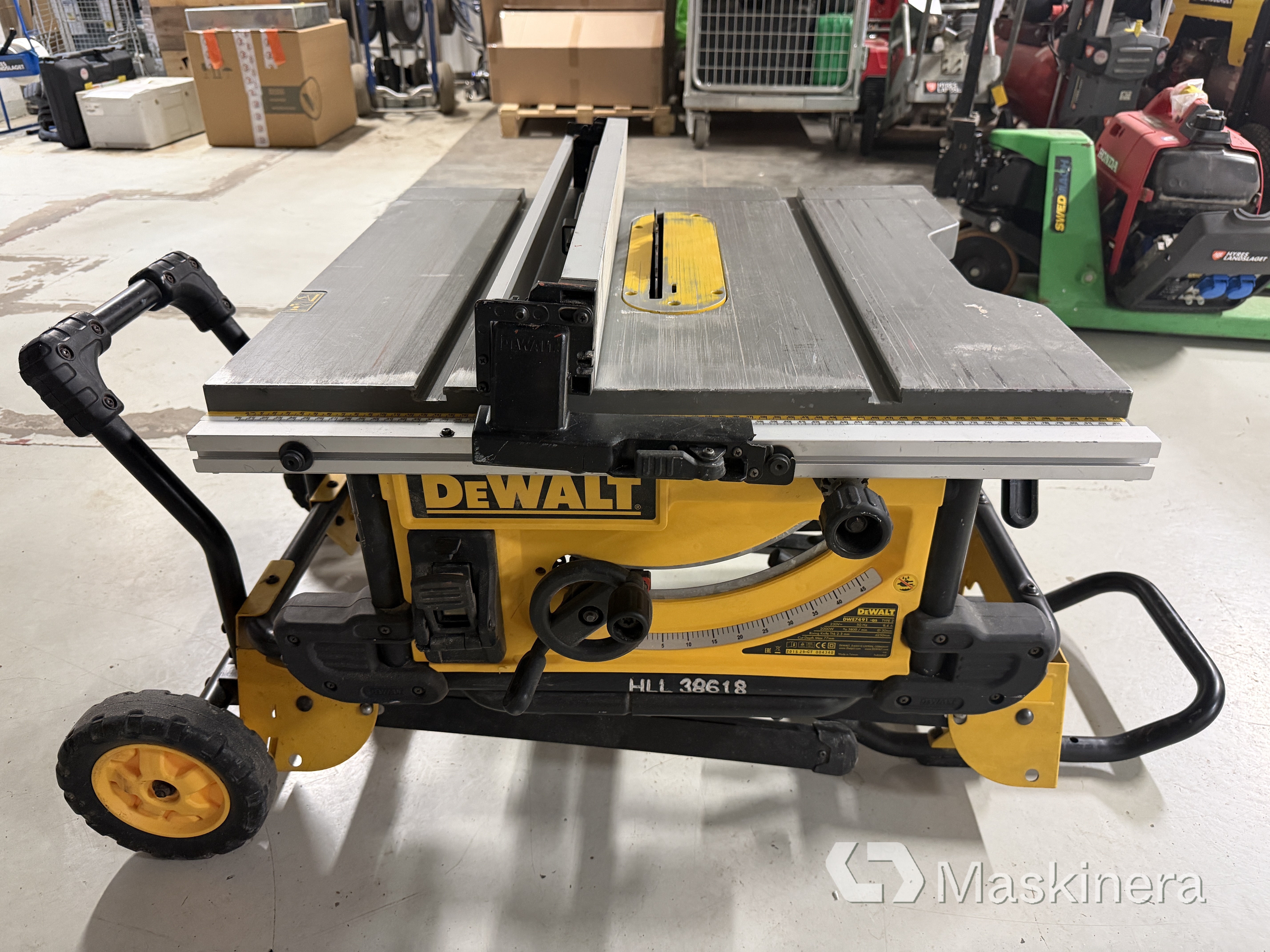 Bordcirkelsåg Dewalt DWE7491