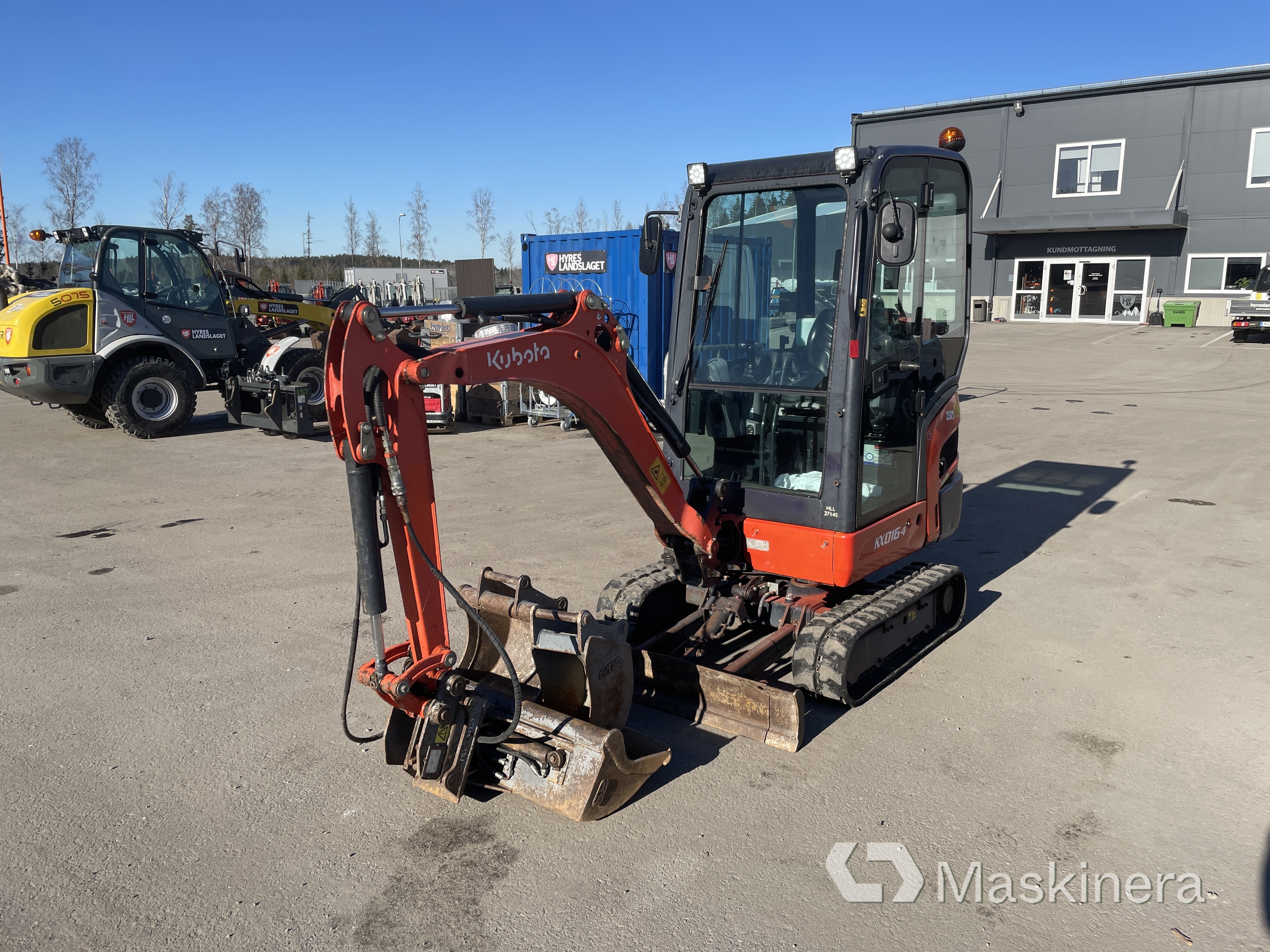 Grävmaskin Kubota KX016-4
