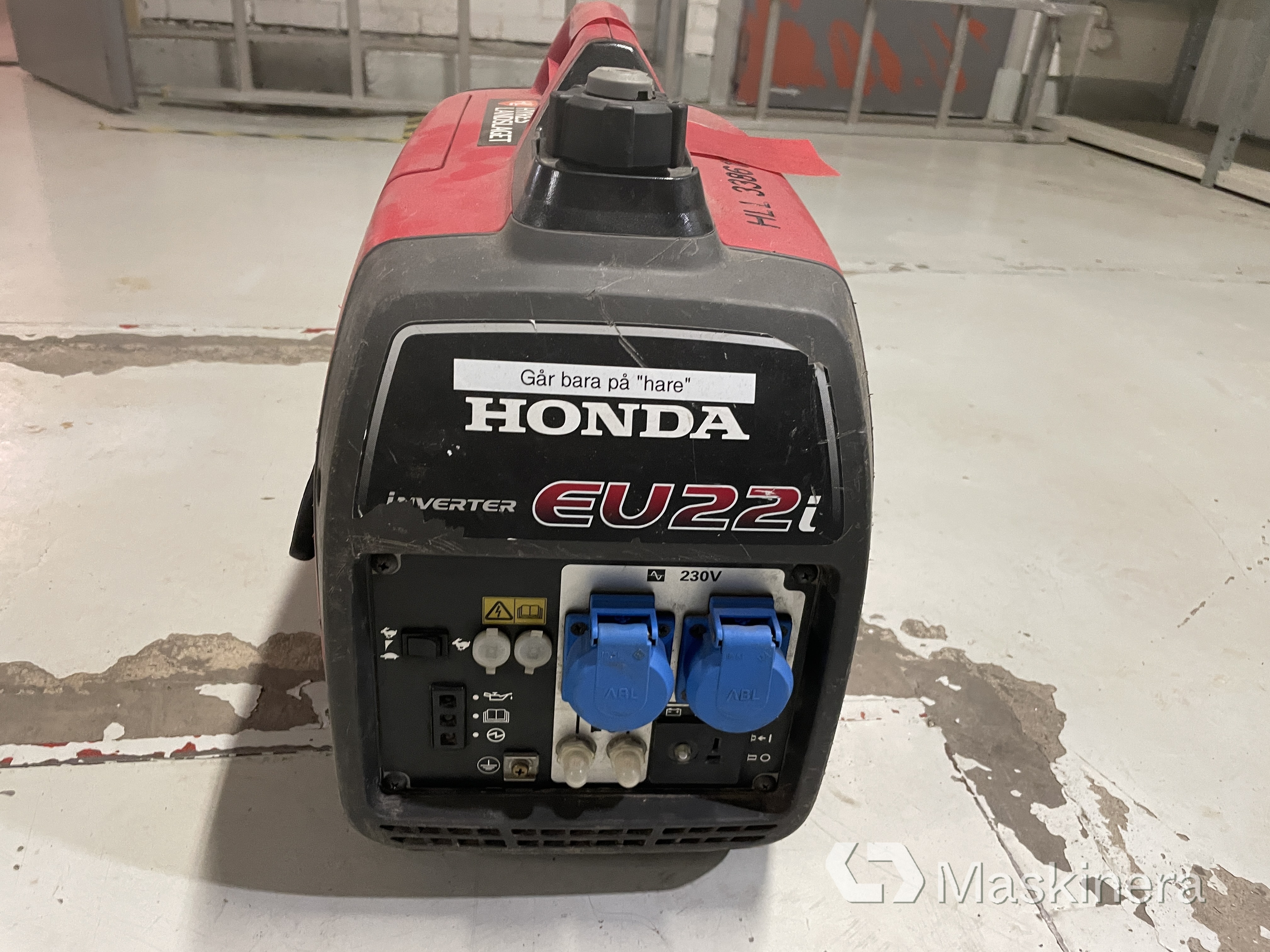 Elverk ljudisolerat Honda EU22i