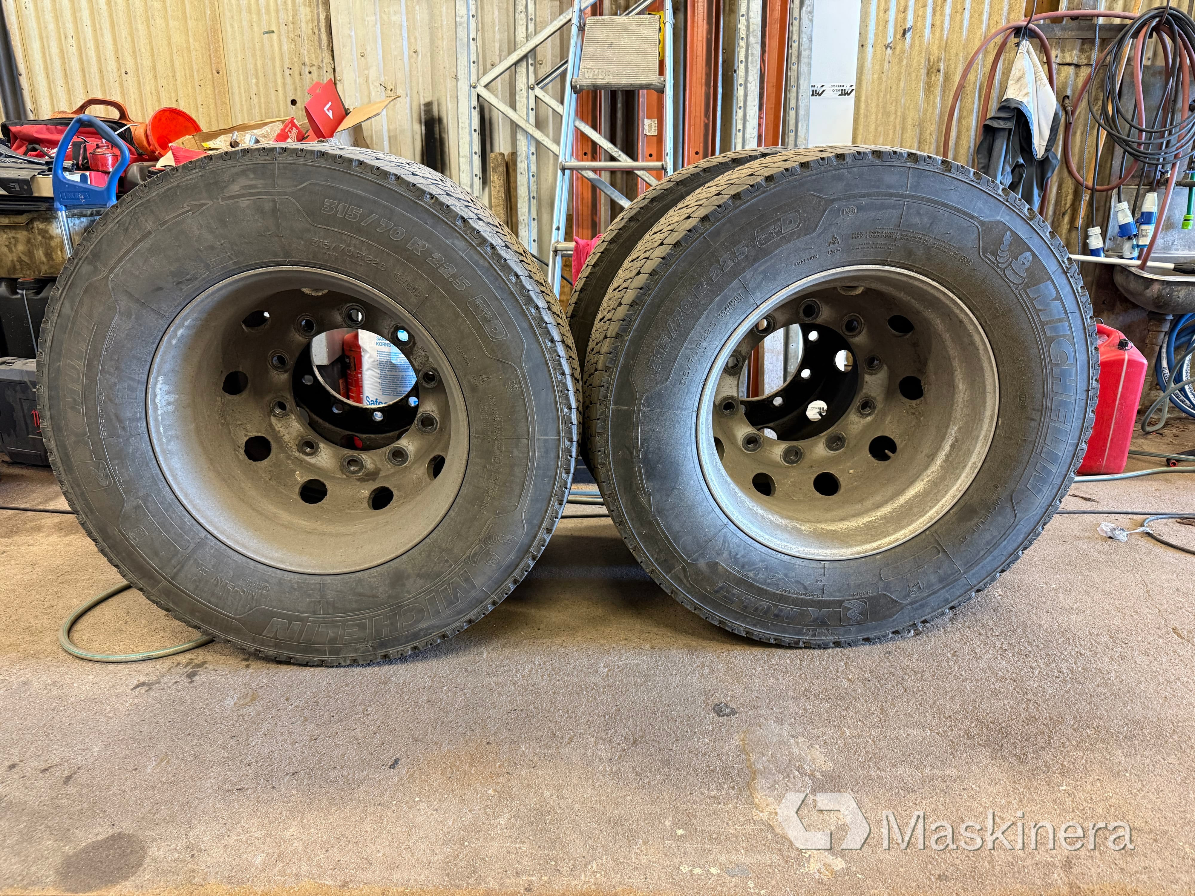 Drivhjul Michelin X MULTI D 315/70R 22.5