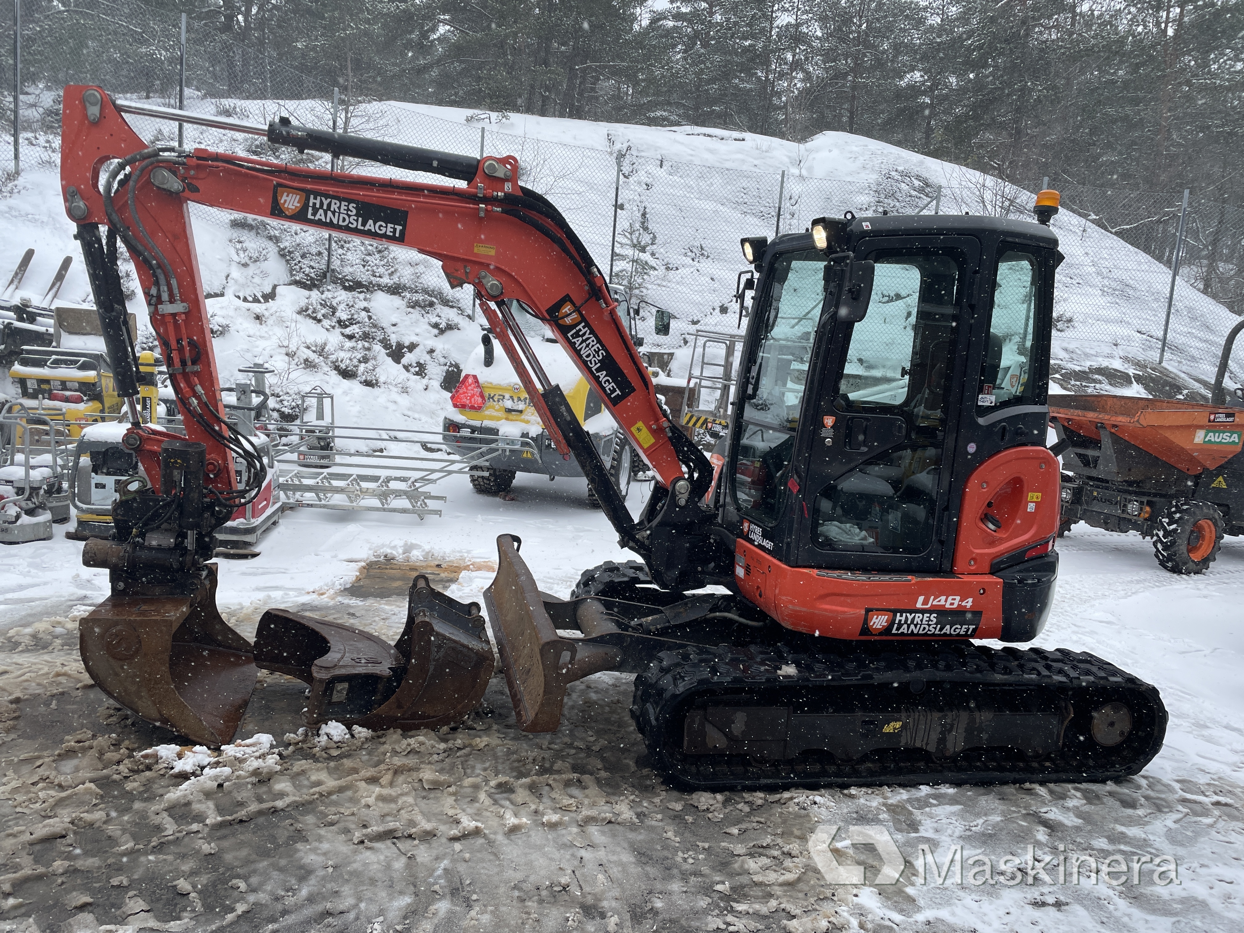Grävmaskin Kubota U-48