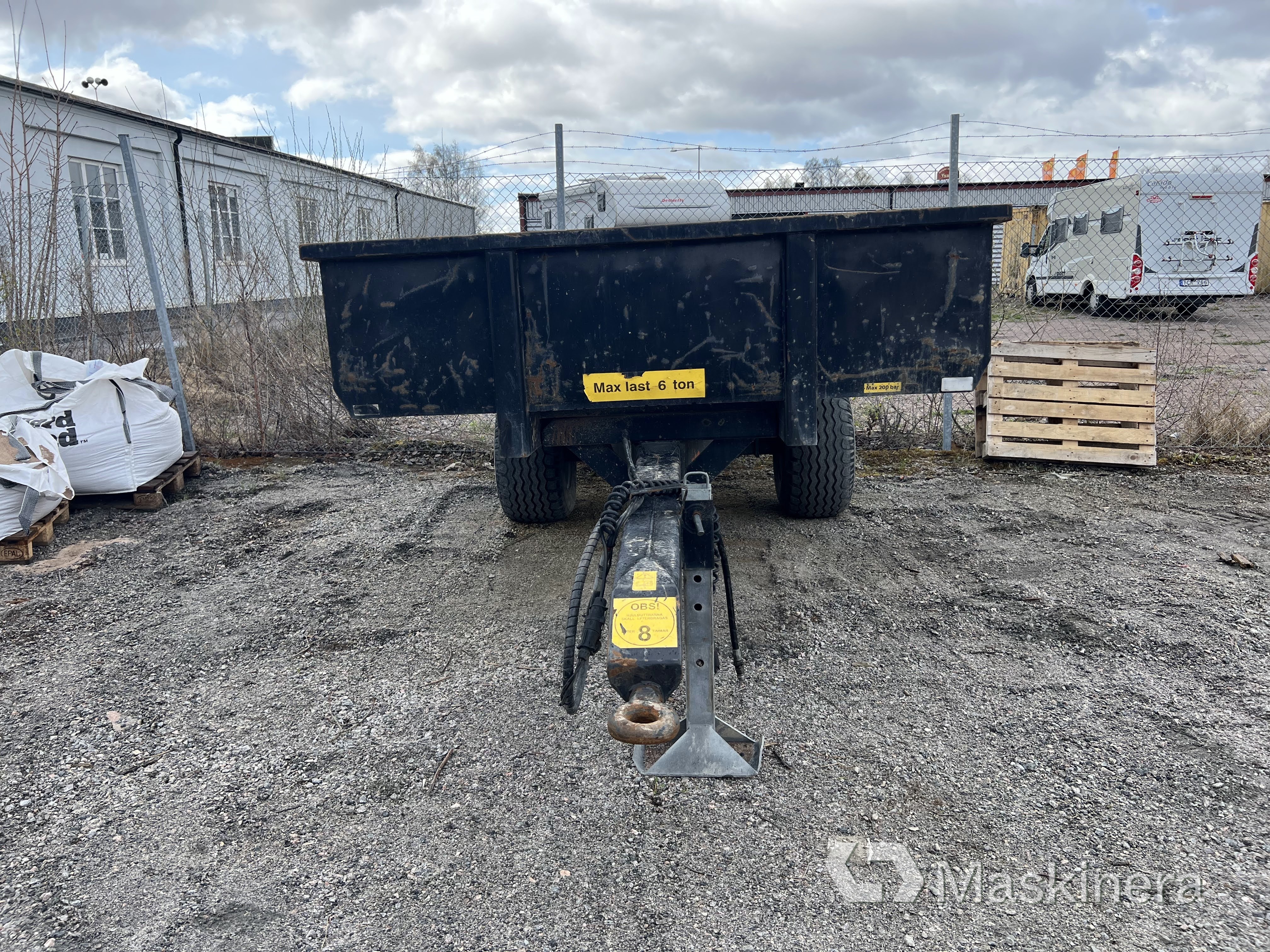 Dumpervagn Palmse Trailer 600