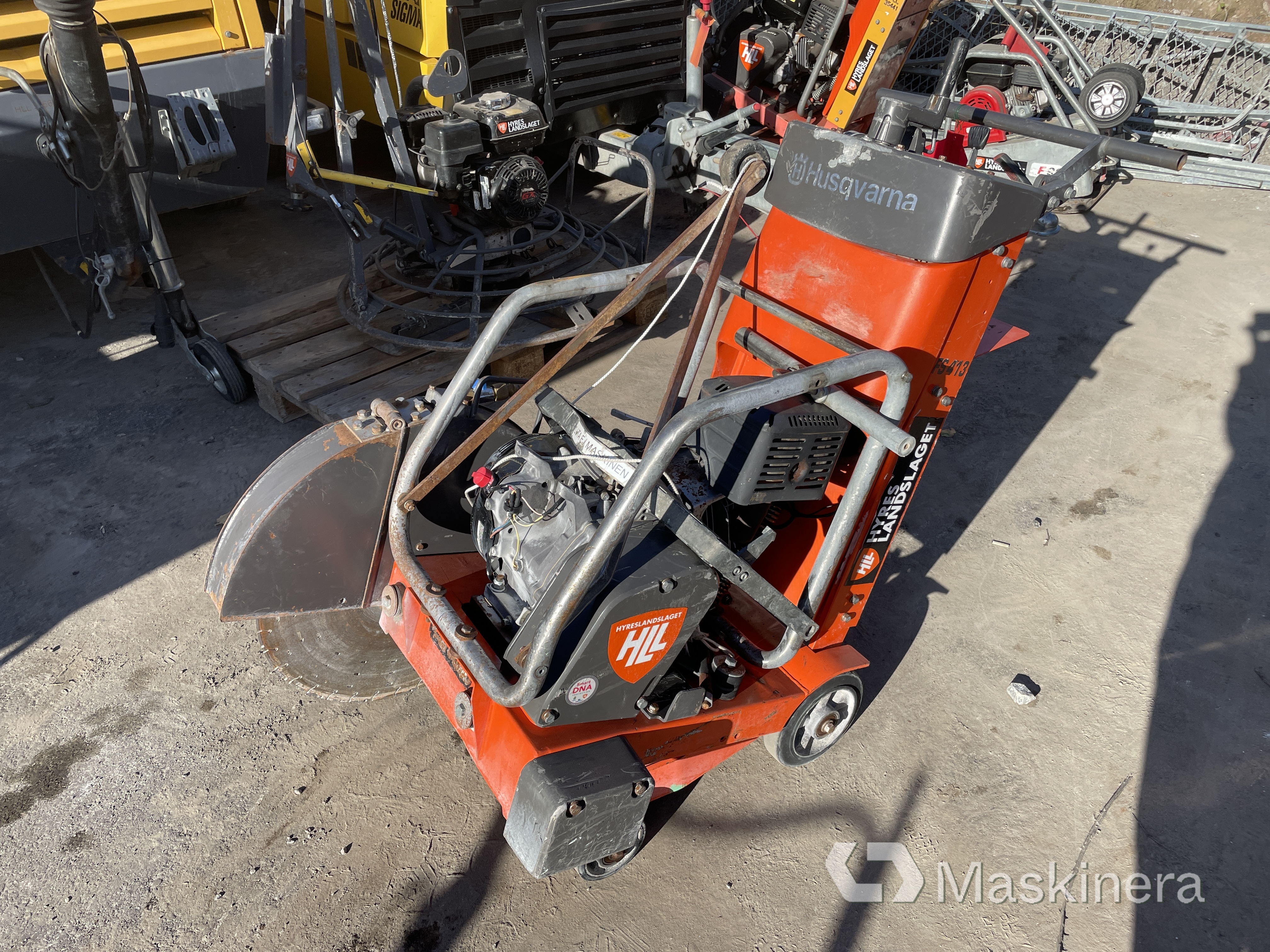 Golvsågar 2 st Husqvarna FS 413
